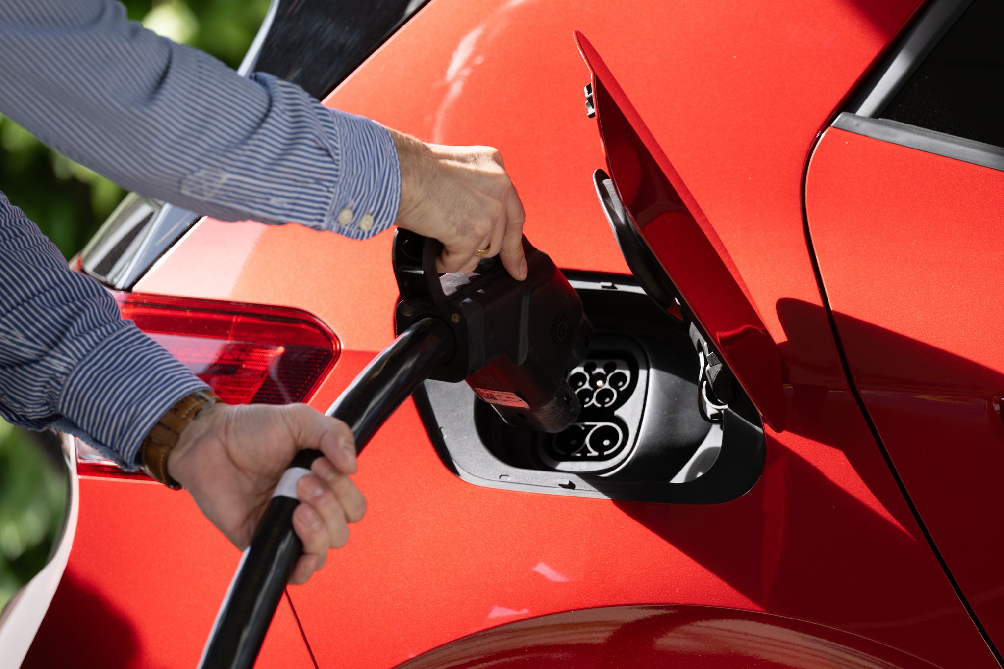 Elektroautos deutscher Marken - hier ein VW - haben im Ausland einen sehr guten Ruf. (Archivbild)