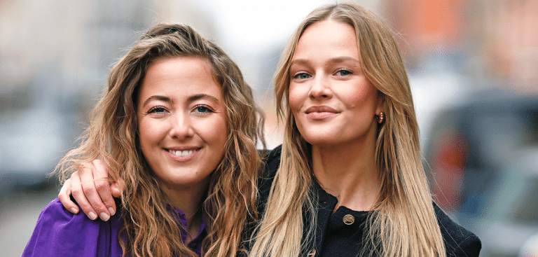 Links: Larissa Schmid Rechts: Vivien Wysocki, Foto: Jeremy Möller Saint Sass