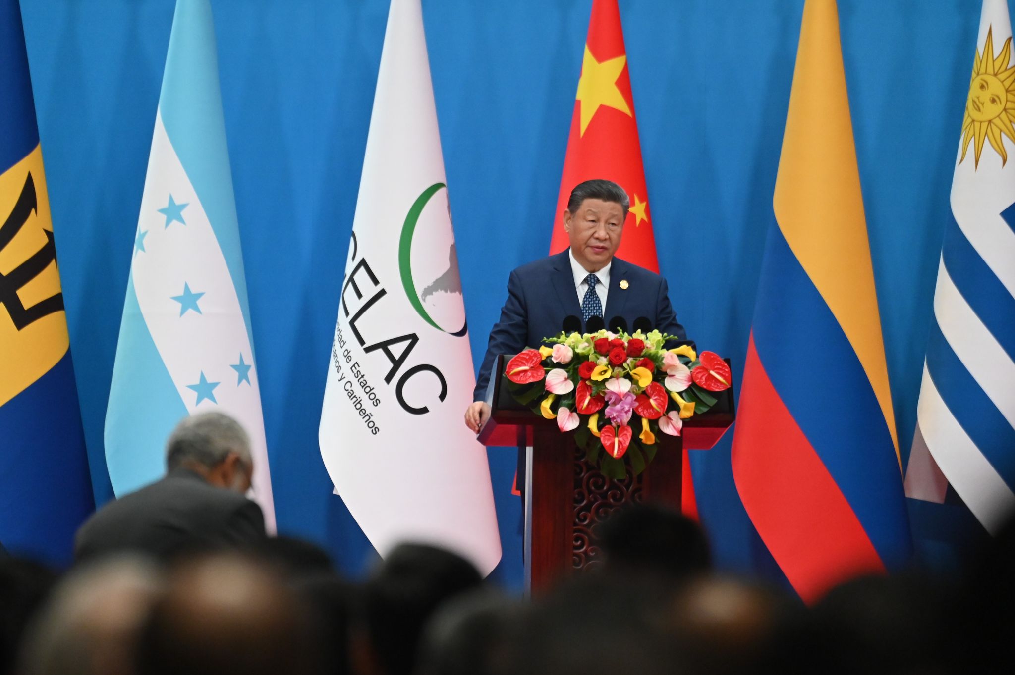 Xi kündigte fünf Kooperationsprogramme mit Lateinamerika und der Karibik an.