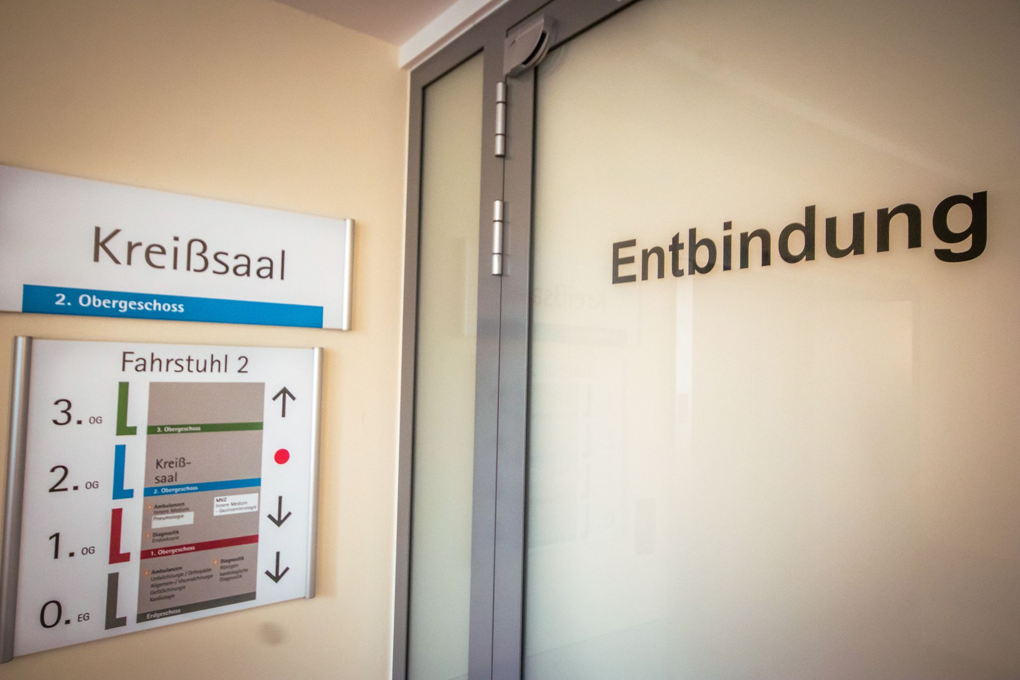 Höchstwert bei Entbindungen per Kaiserschnitt. (Archivbild)