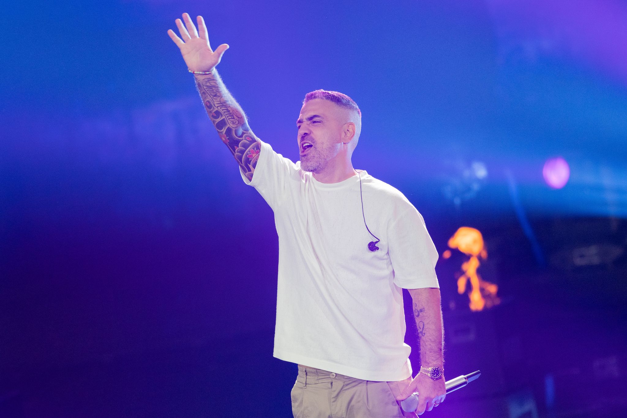 2026 geht der Rapper auf Abschiedstour. Nun hat er zu den zehn Konzerten noch fünf Zusatztermine angekündigt. (Archivbild)