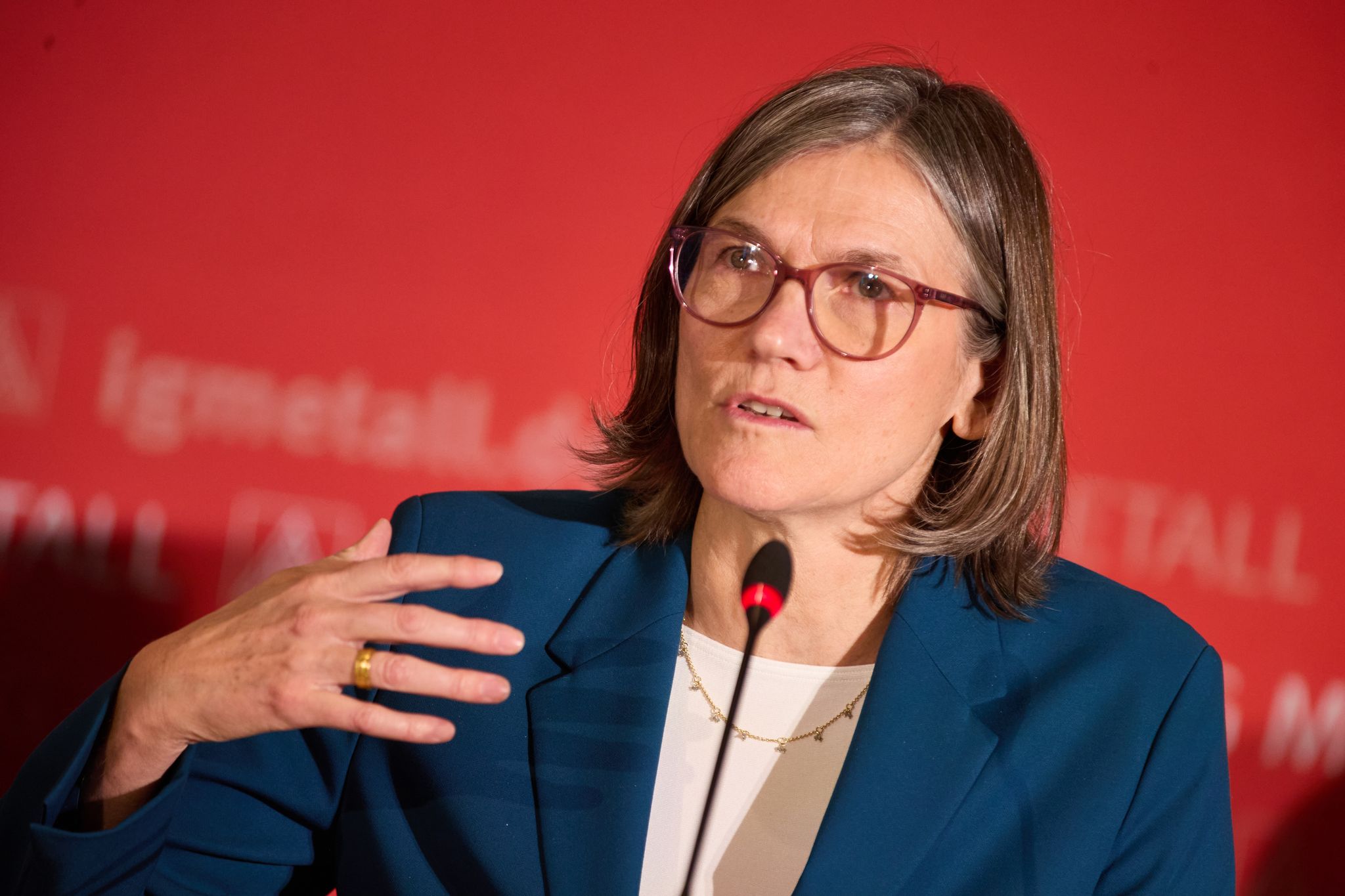 IG-Metall-Vorsitzende Christiane Benner (Archivbild)