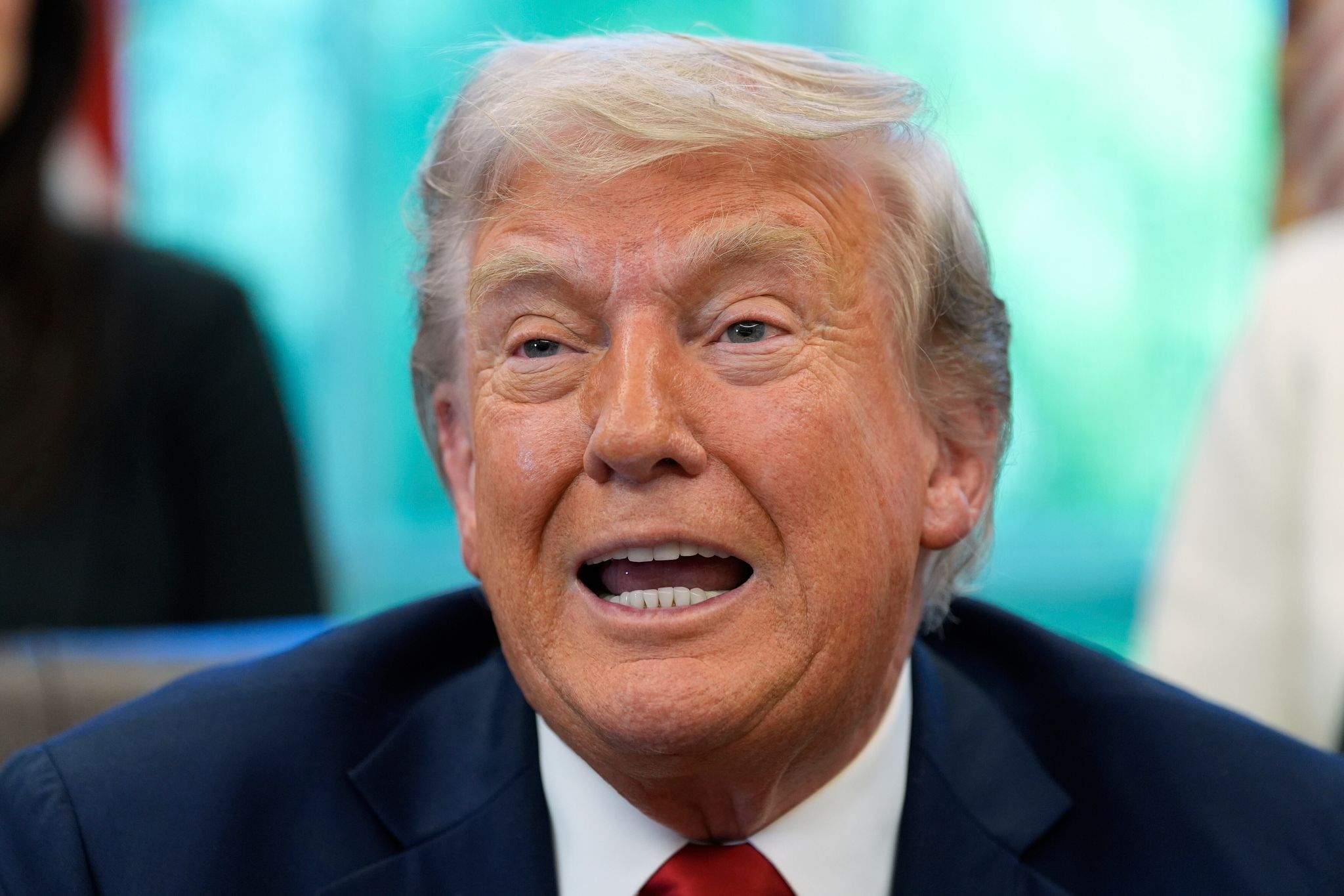 Ein Gericht in New York ist bei Trumps Zoll-Politik eingeschritten. (Archivbild)