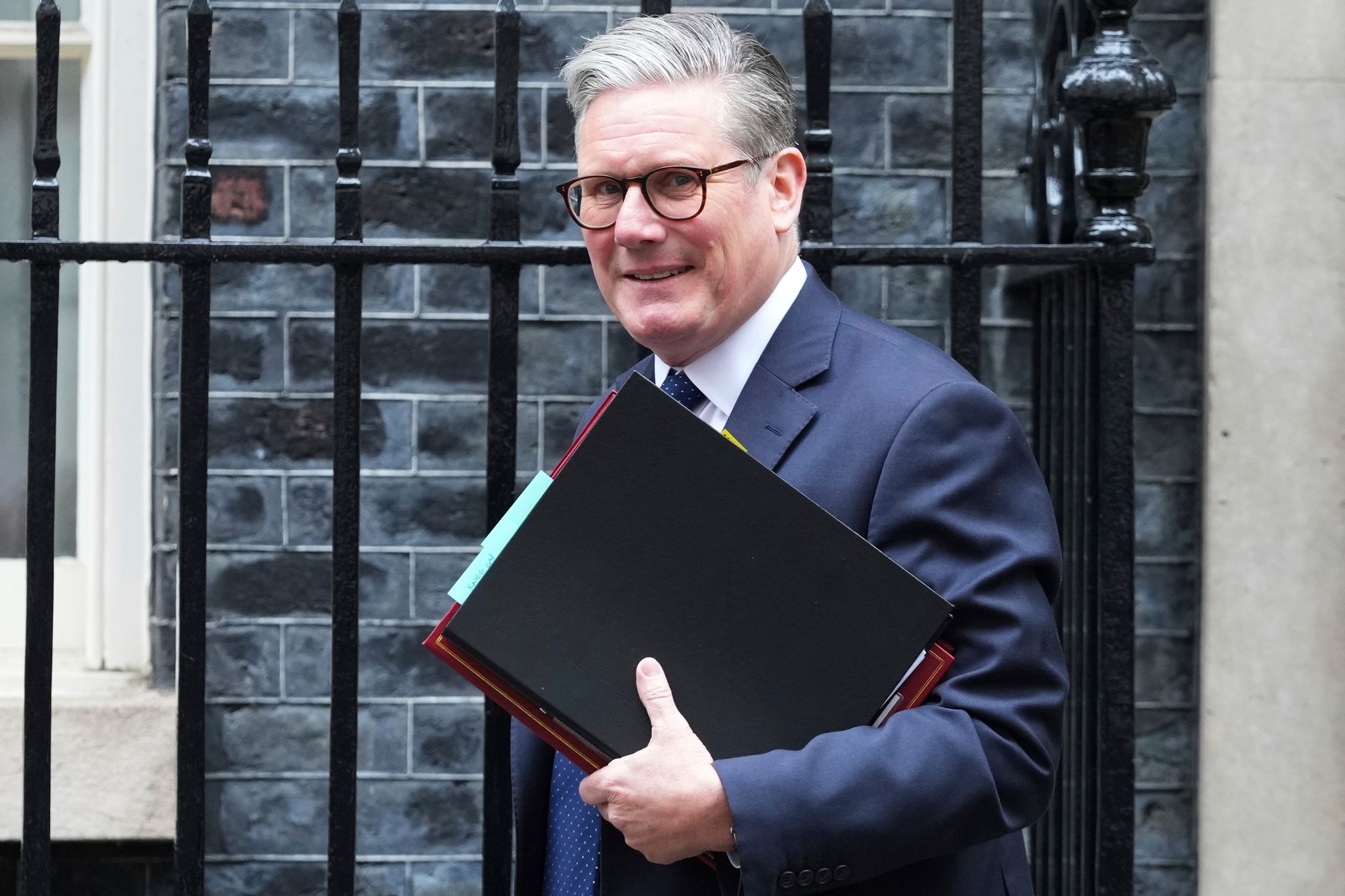 Keir Starmer kündigt Sanktionen gegen Russlands Schattenflotte an. (Archivbild)