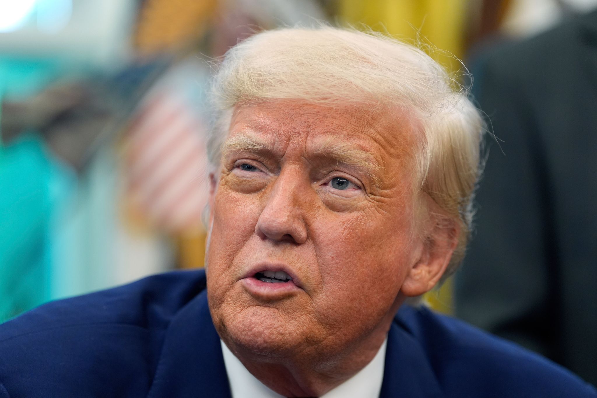Die Beziehung zu China sei «sehr, sehr gut» - sagt US-Präsident Donald Trump. (Archivbild)