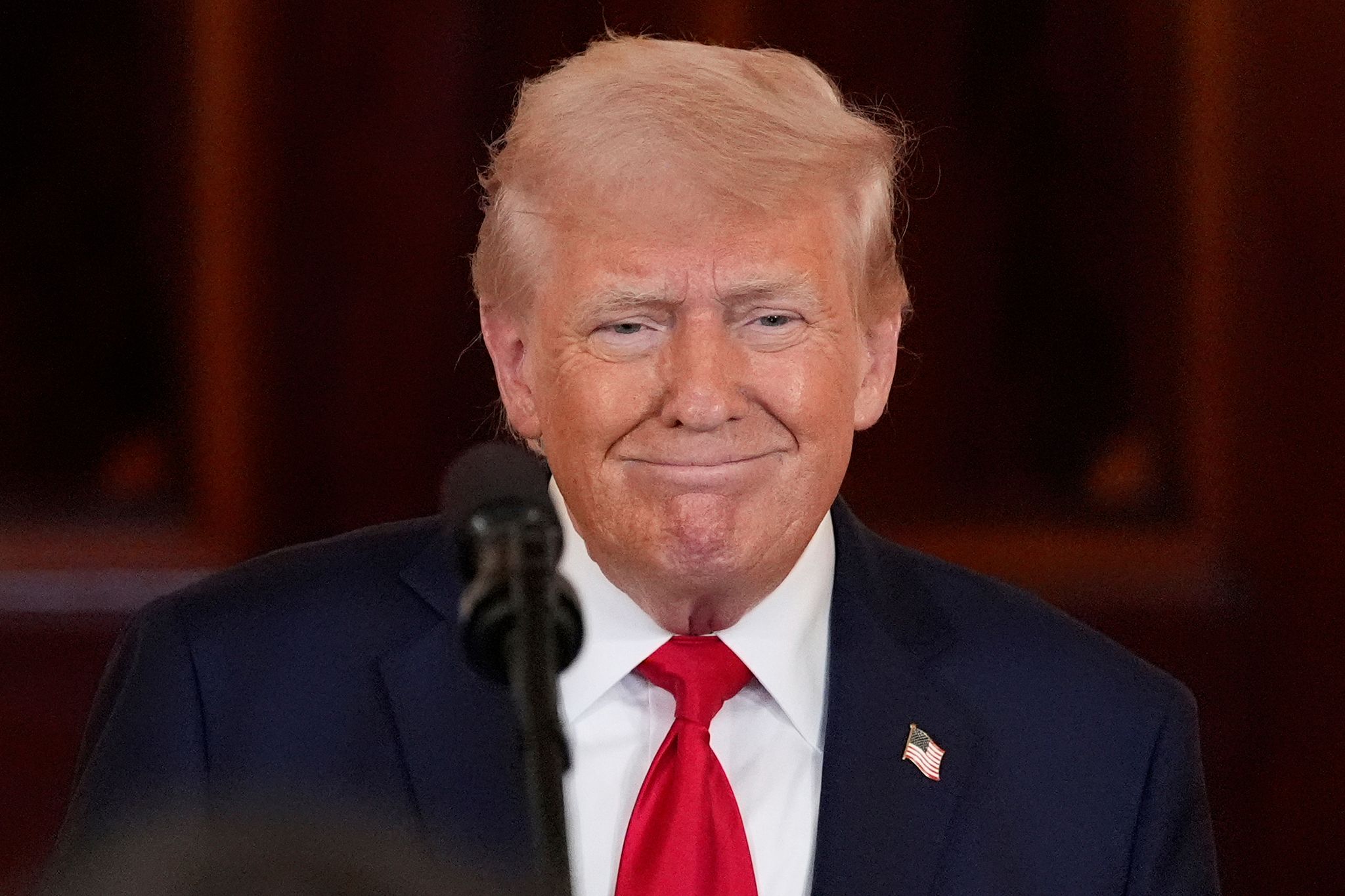 Trump fordert von der Fed Zinssenkungen - bislang vergeblich. (Archivbild)