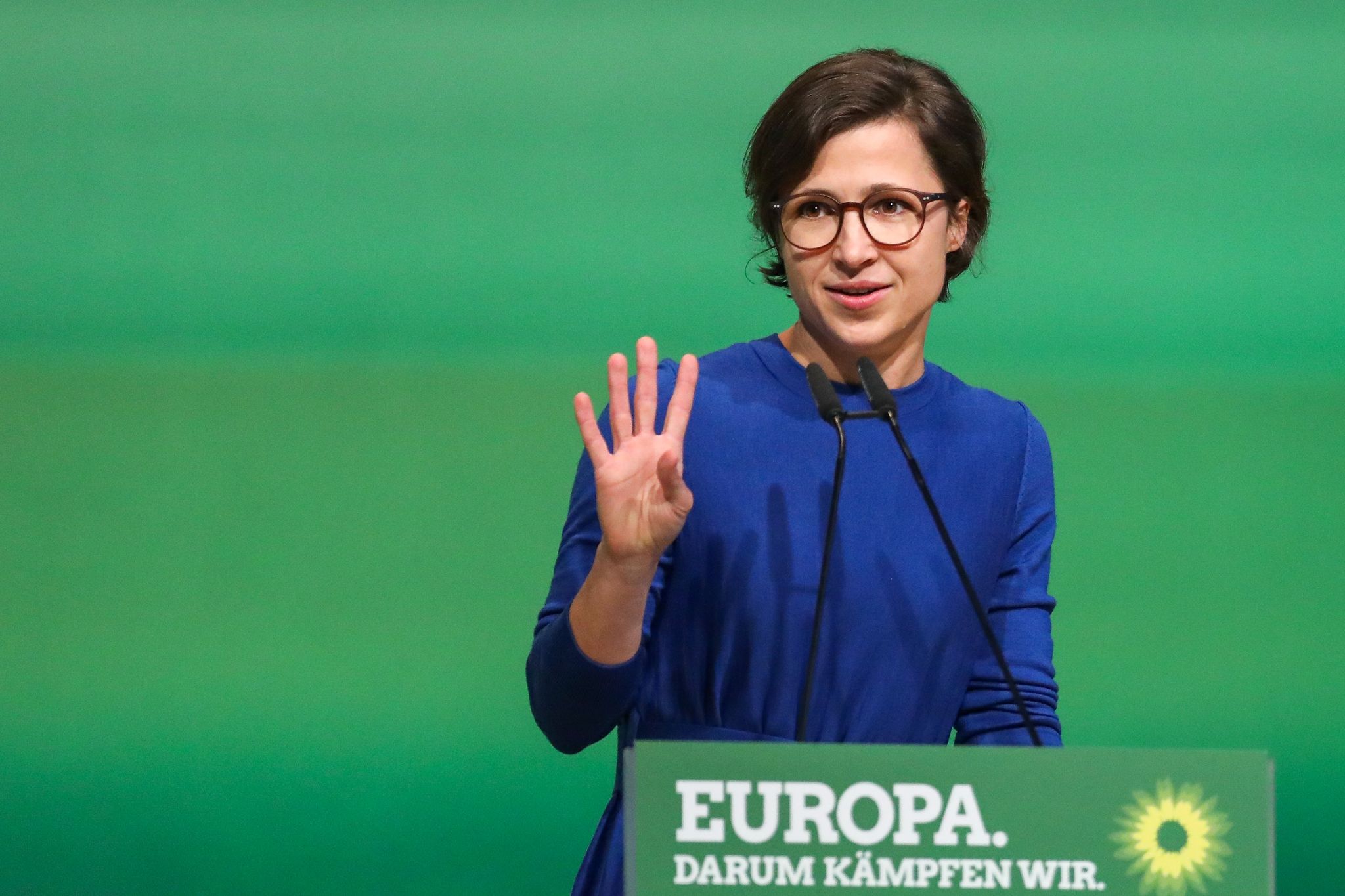 Die Grünen-Politikerin Neumann sieht den Spionageangriff im Zusammenhang mit ihrem Einsatz für Demokratie und Menschenrechte im Iran. (Archivbild)