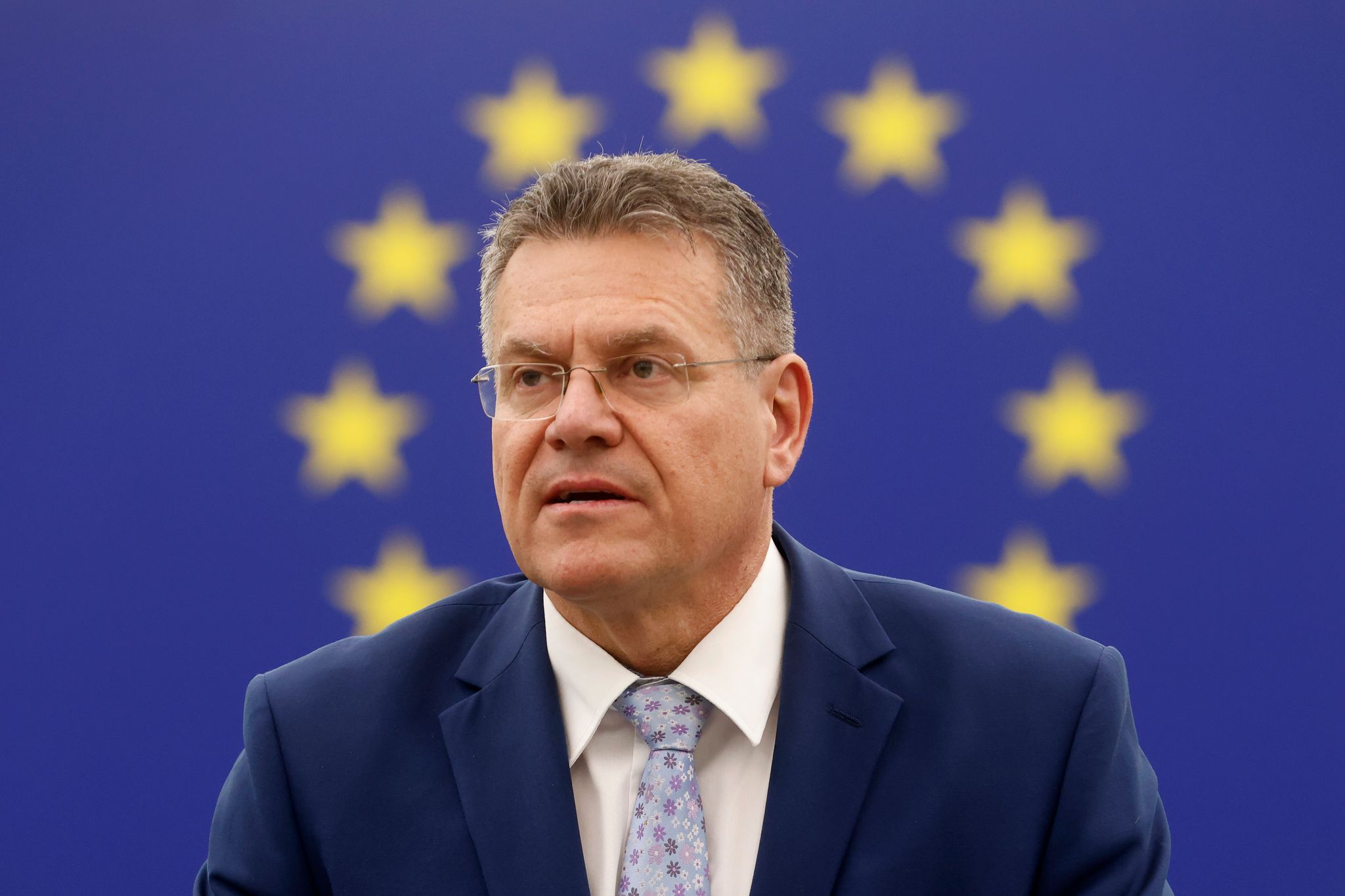 Sefcovic warnt vor weiteren US-Zöllen.
