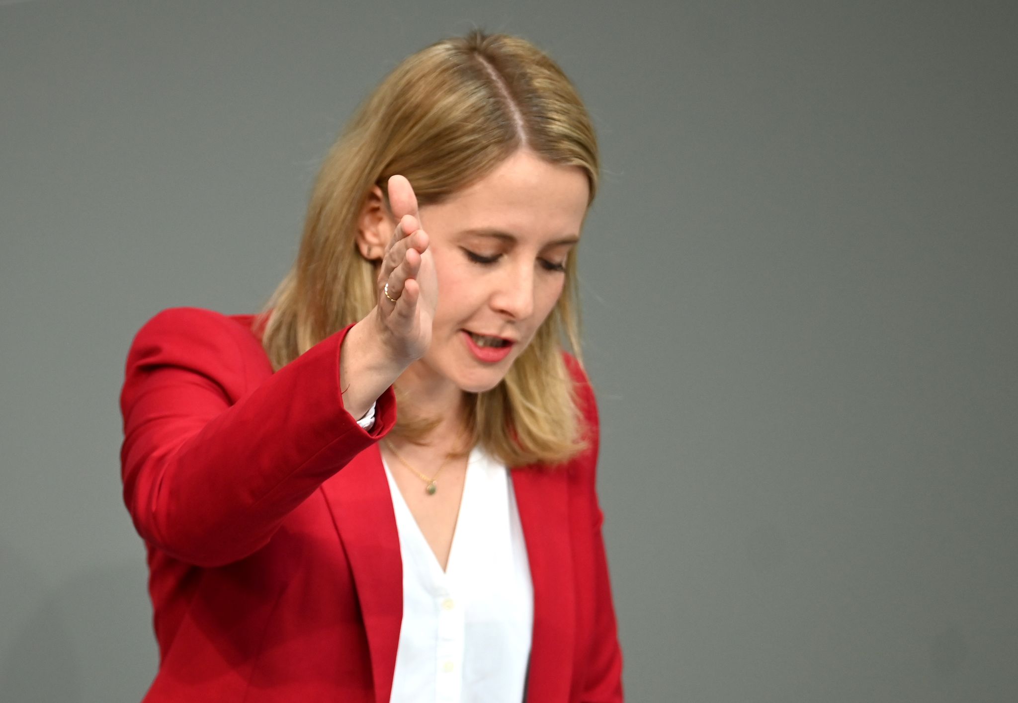 Hubertz war vor ihrer politischen Karriere Unternehmerin und hat ein Startup gegründet. (Archivbild)