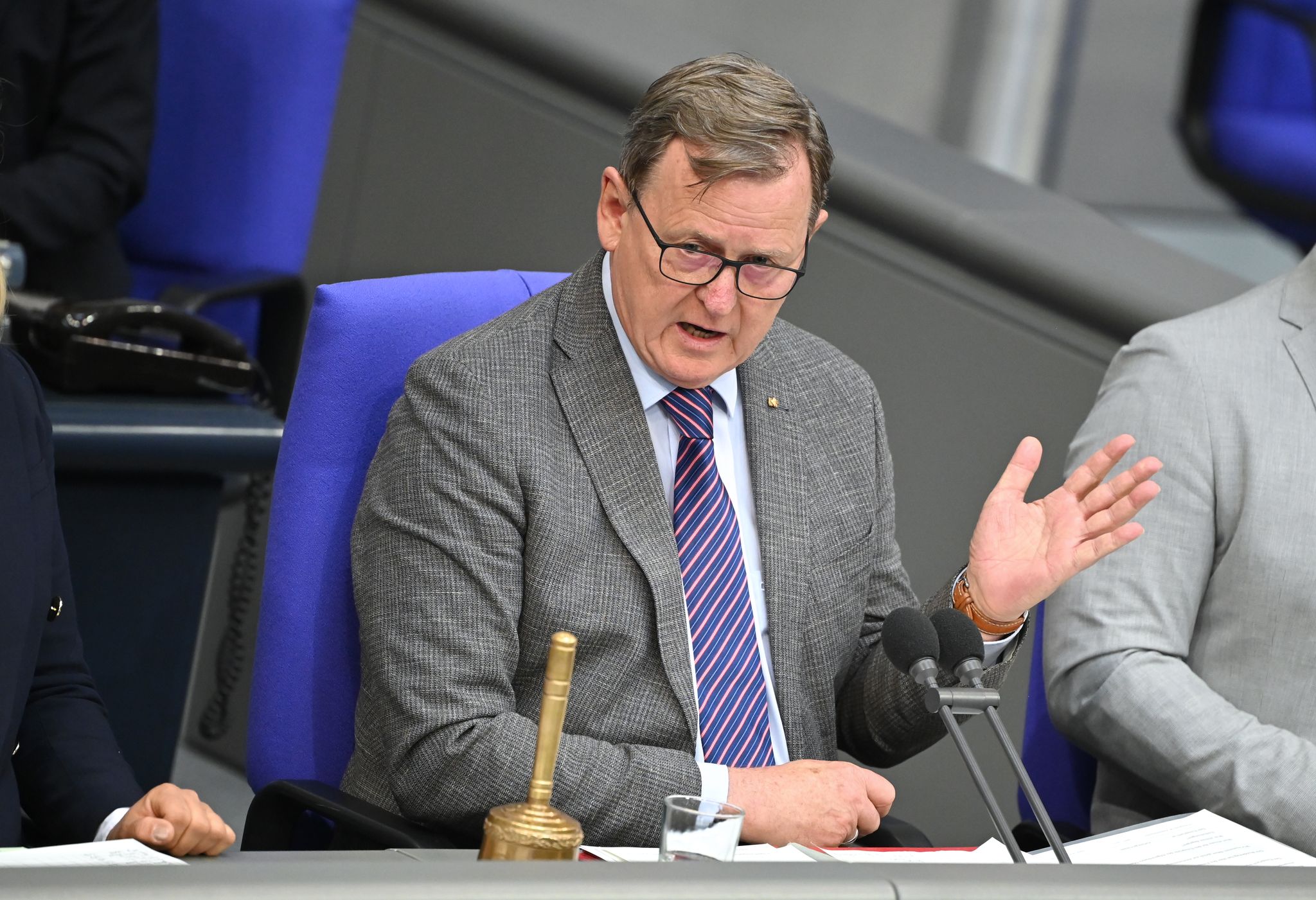 «Hier ist richtiges Leben», so Bundestags-Vizepräsident Bodo Ramelow. (Archivbild)