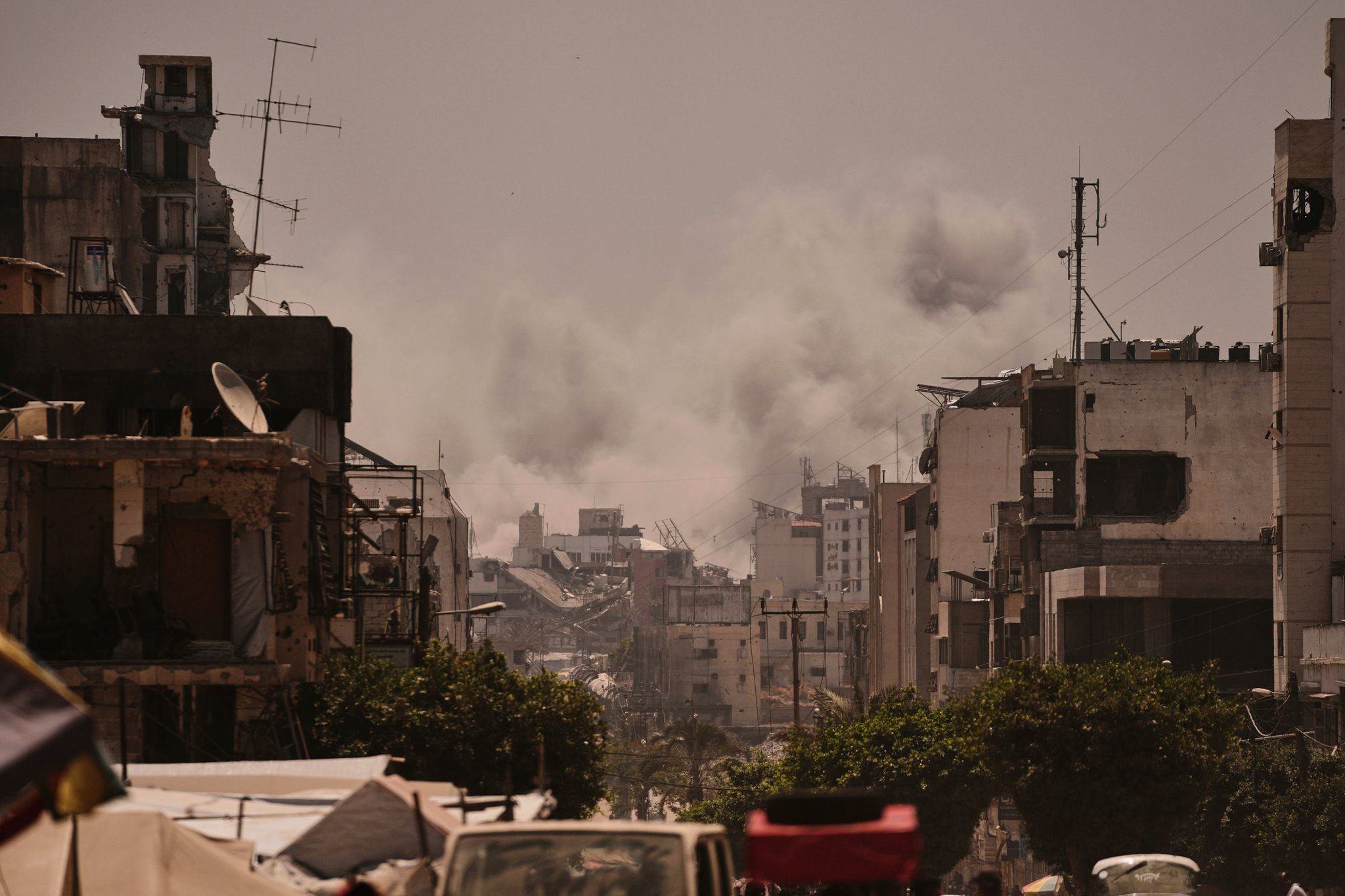 Vorerst setzt Israels Armee ihre Angriffe in Gaza fort. (Archivbild)