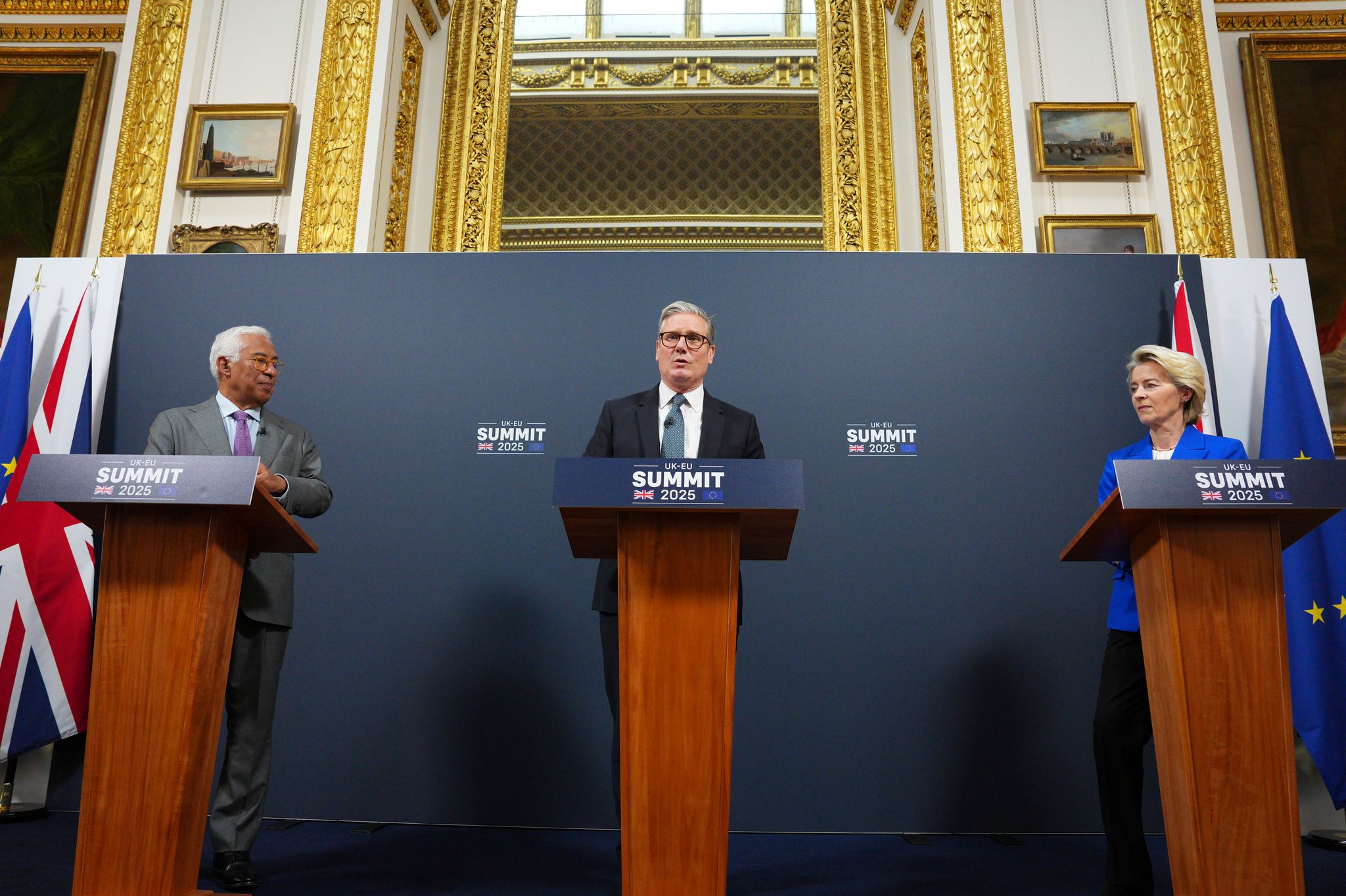 Die EU-Spitze und der britische Premierminister Starmer präsentierten die Einigung höchst zuversichtlich.