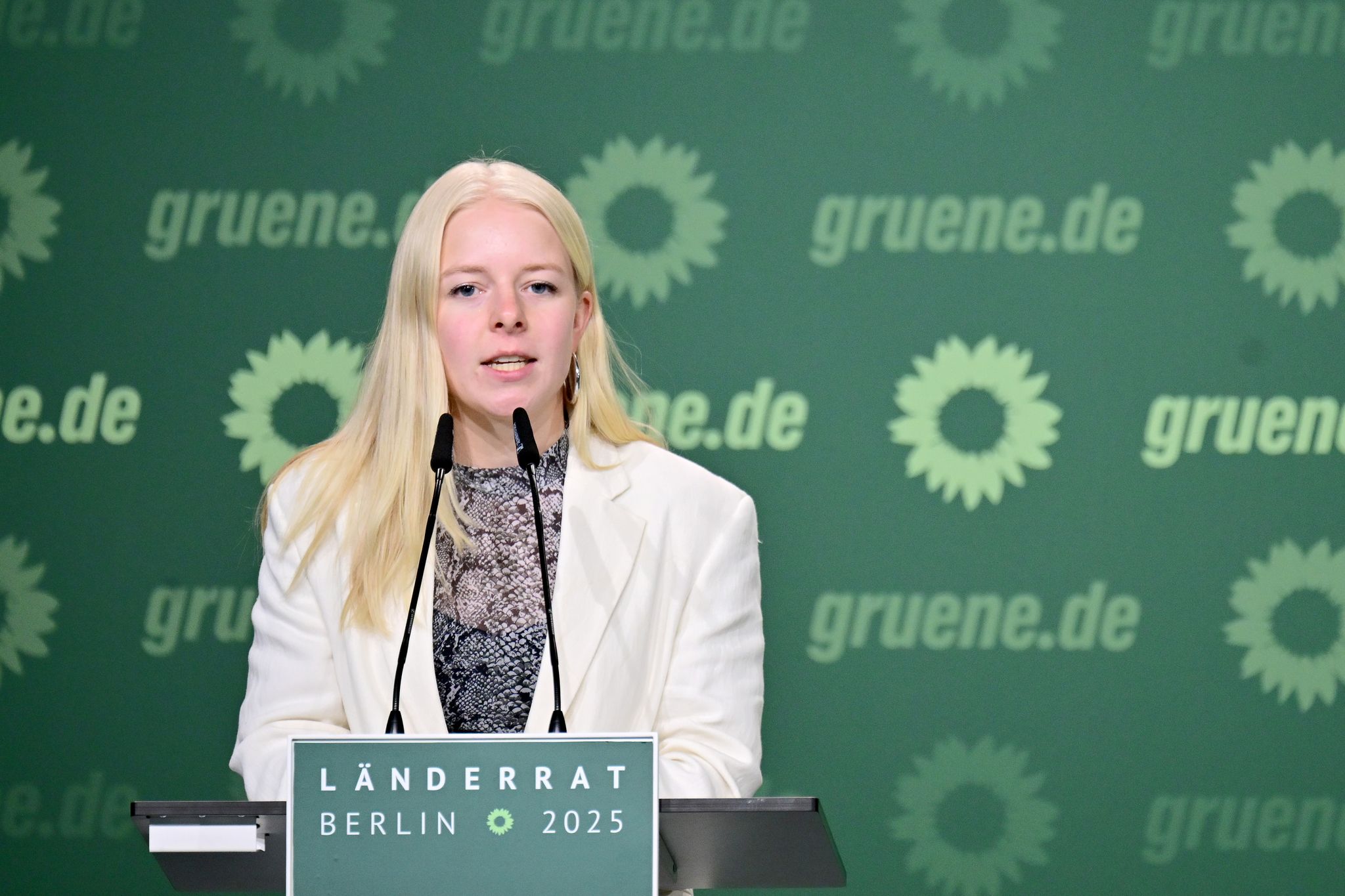 Auch Grünen-Spitze distanziert sich. (Archivbild)
