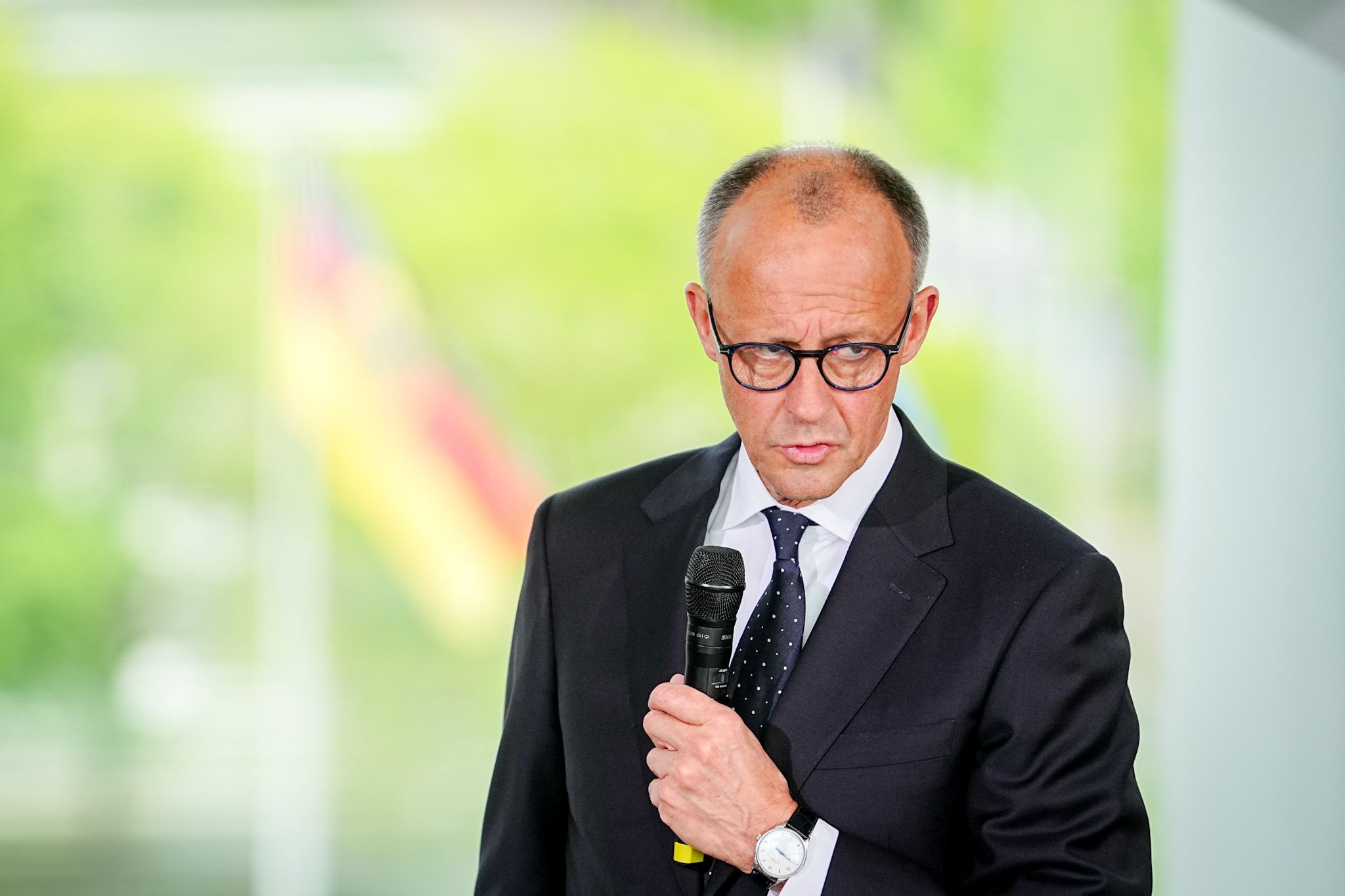 Merz hat erstmals seit seinem Amtsantritt mit Trump telefoniert.