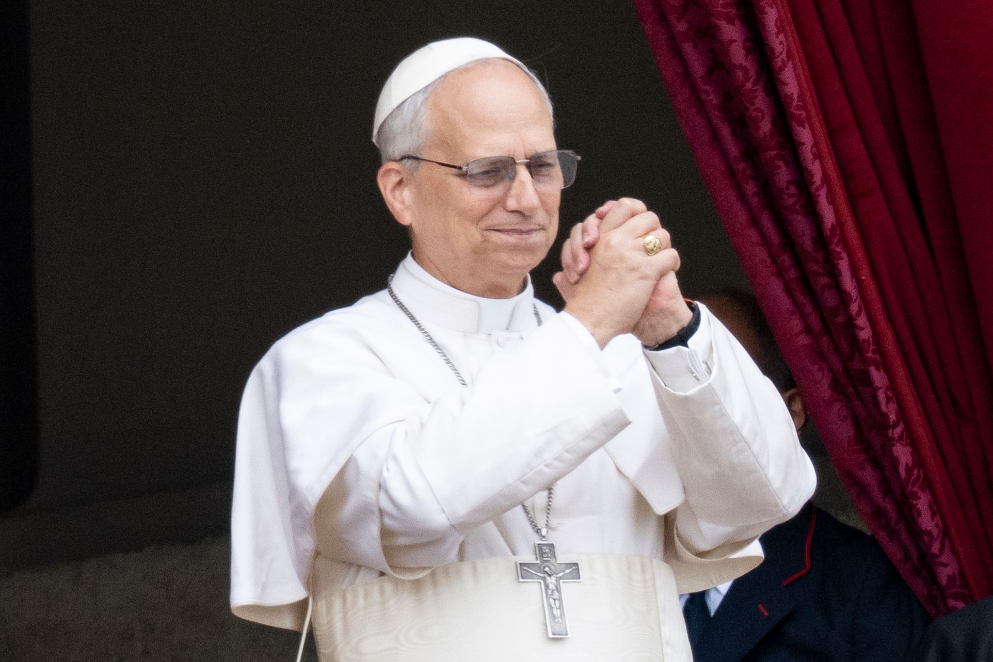 Mit einer Botschaft für den Frieden: Der neue Papst.