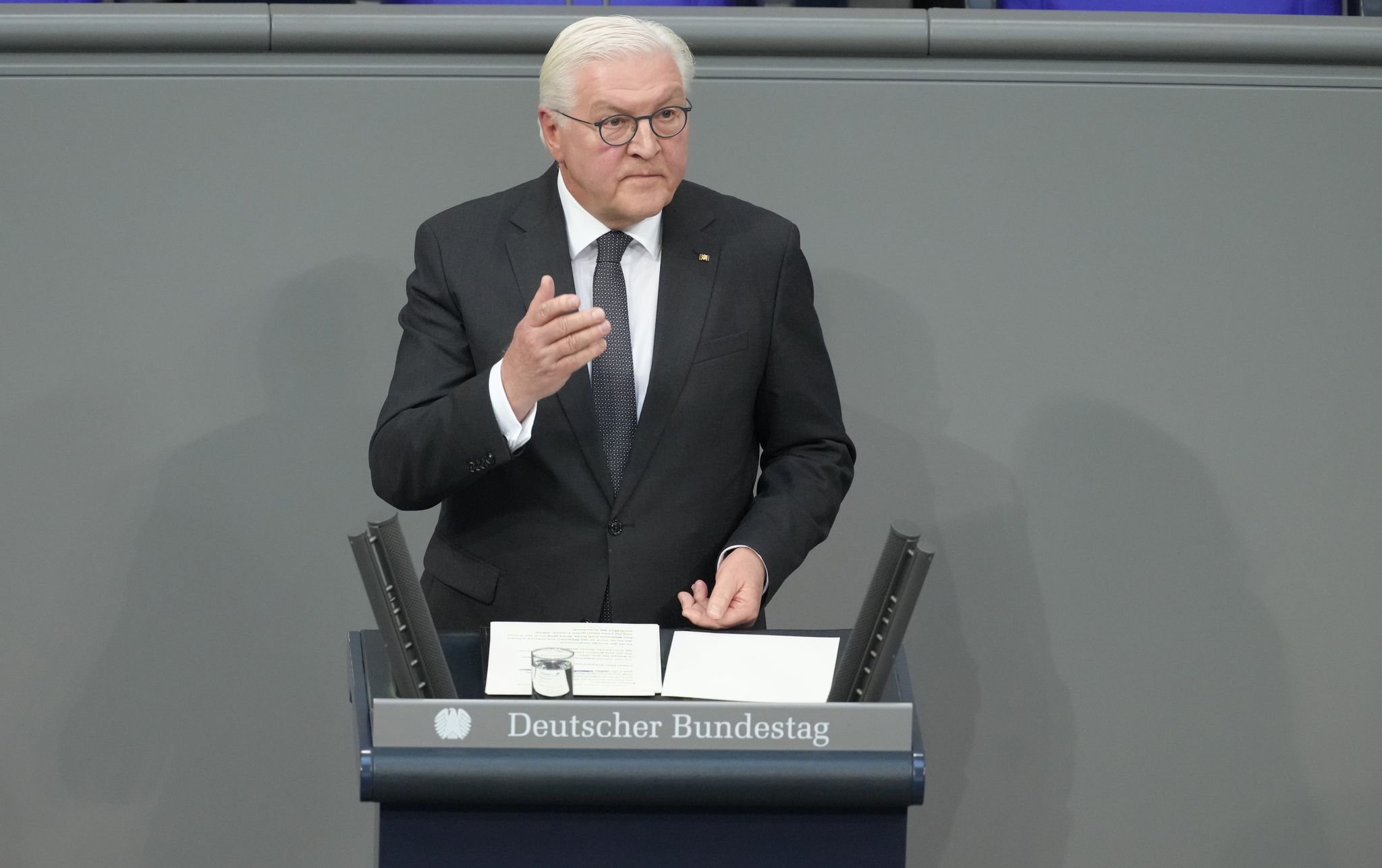 Bundespräsident Steinmeier wird die Gedenkrede im Bundestag halten. (Archivbild)