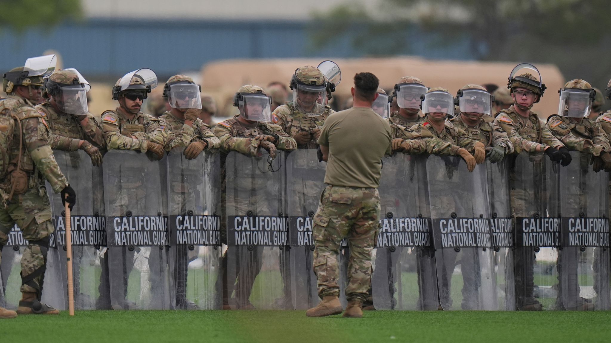Ein Richter urteilt: Die Entsendung der Nationalgarde war rechtswidrig.