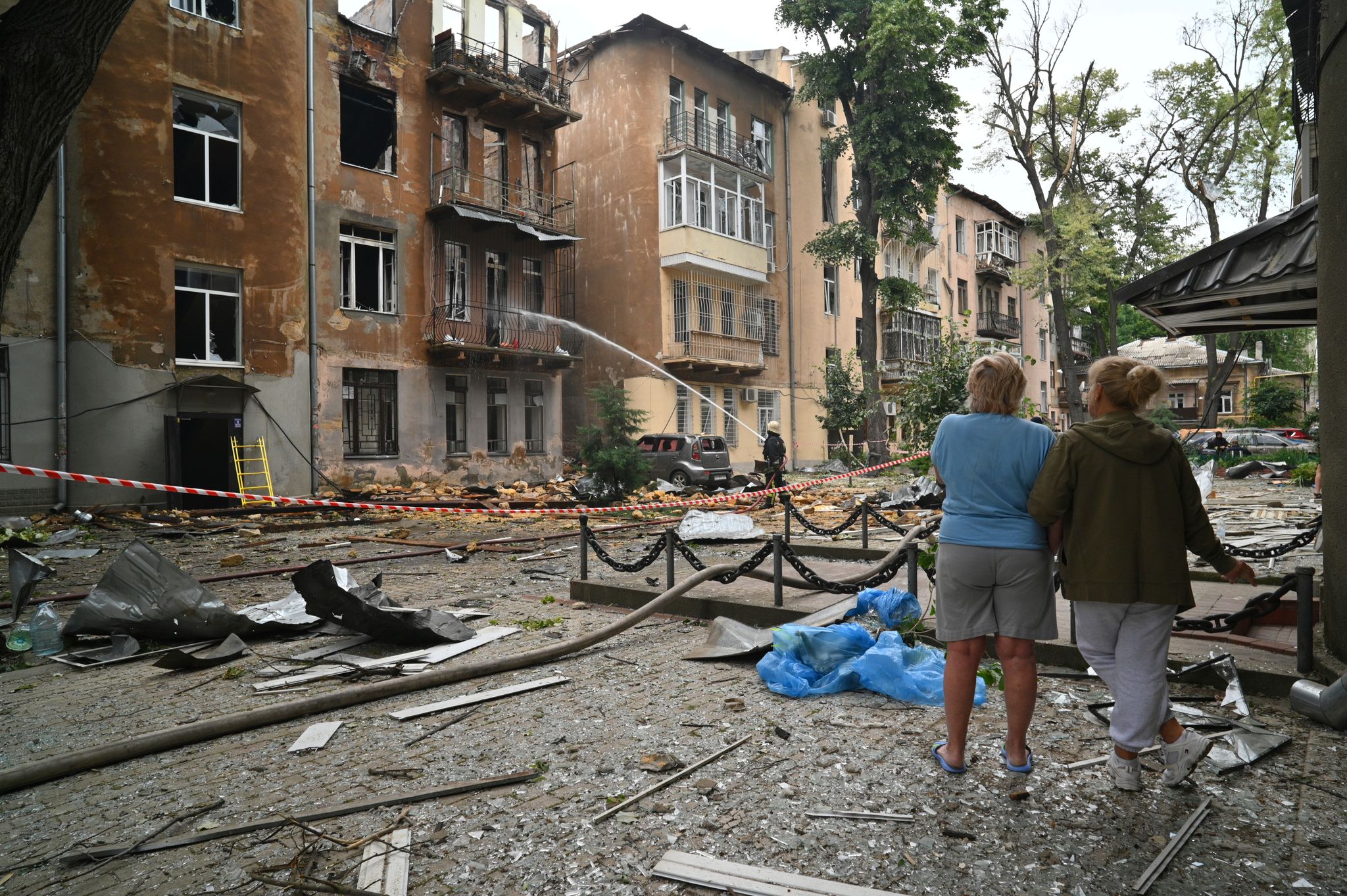 Die südukrainische Region Odessa ist immer wieder Ziel russischer Raketen- und Drohnenangriffe. (Archivbild)