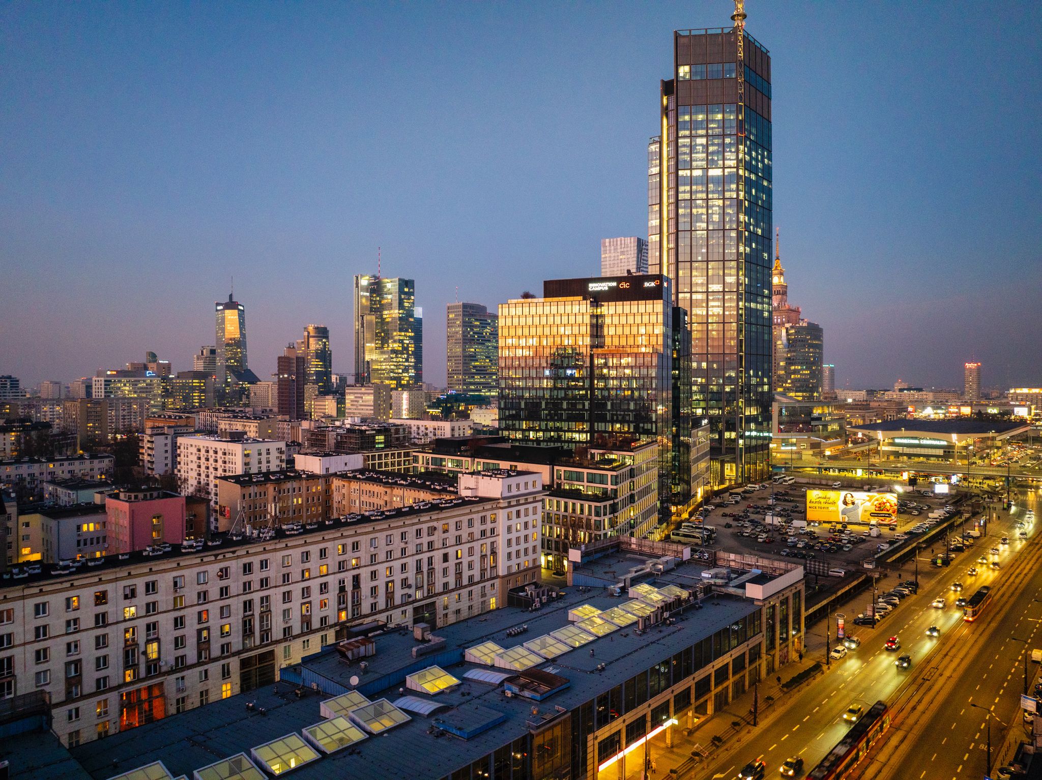 Der Varso Tower in Polen zählt mit 310 Metern zu den höchsten Bauwerken in Europa.