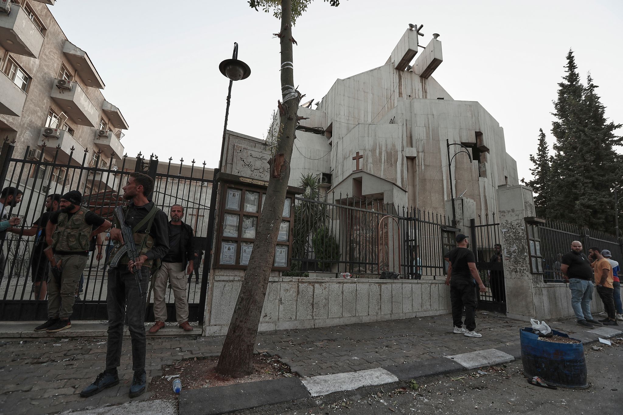 Bei einem Selbstmordanschlag in einer Kirche in Damaskus wurden zahlreiche syrische Christen getötet.