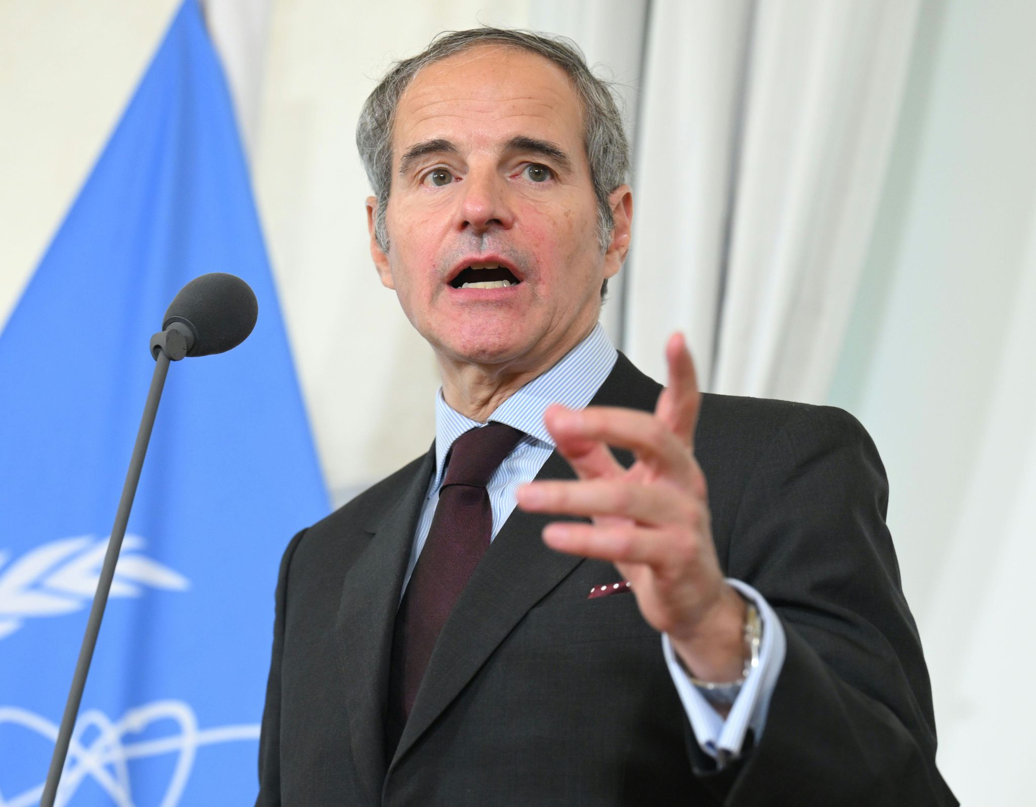 IAEA-Chef Grossi will, dass die Inspektionen im Iran fortgesetzt werden. (Archivbild)