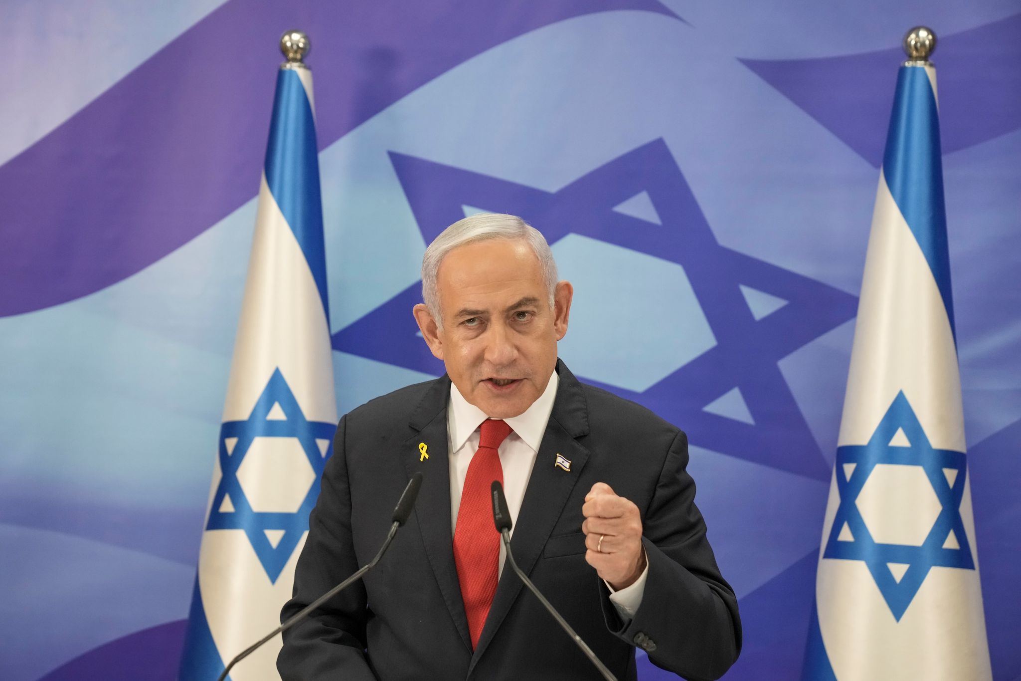 Israels Ministerpräsident Netanjahu sagte, Israel handle im Iran, um die «existenzielle Bedrohung», die von dem Land ausgehe, zu neutralisieren. (Archivbild)