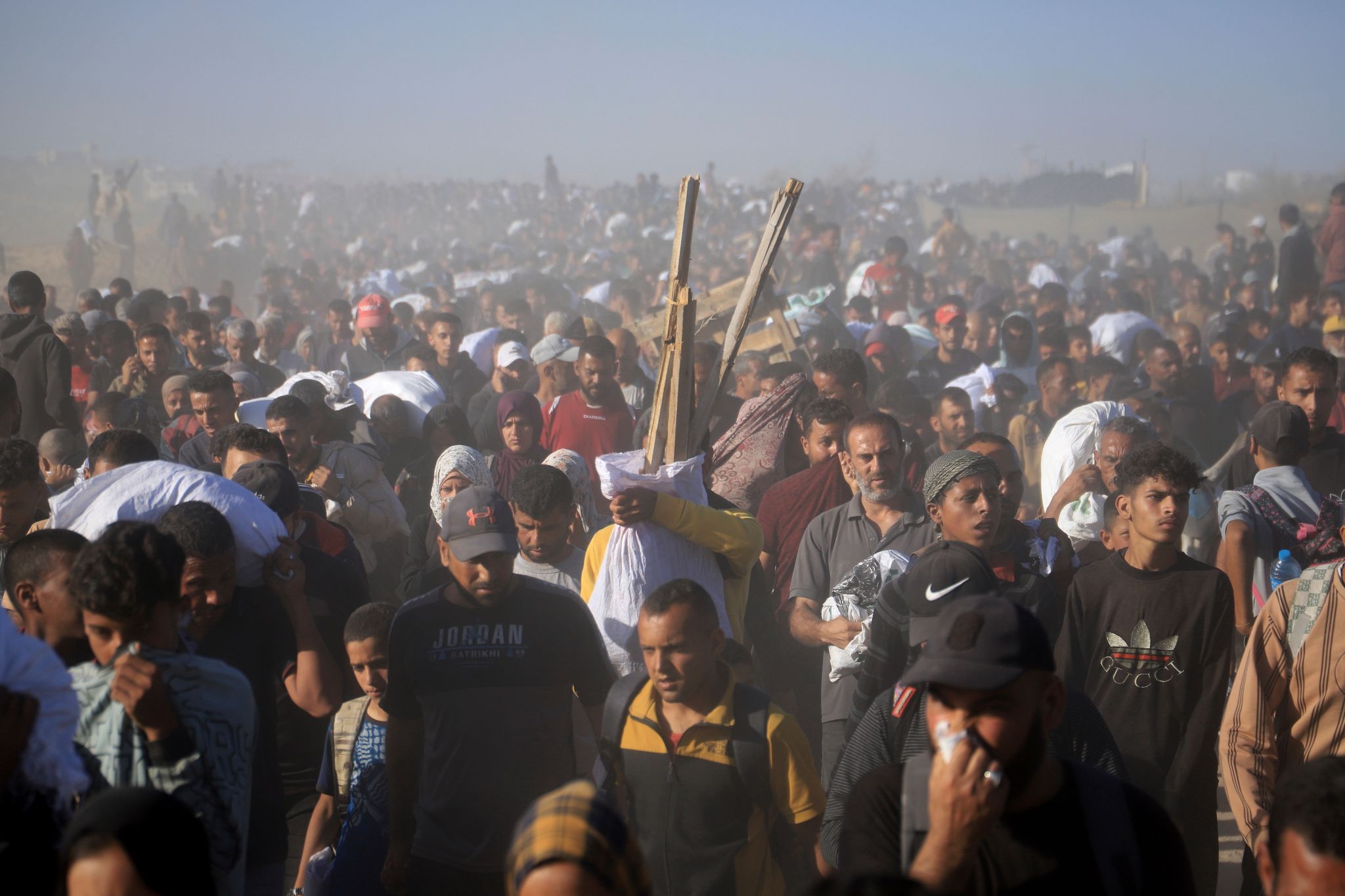 Tödliche Zwischenfälle mit Dutzenden Toten rücken die neue Hilfeverteilung in Gaza in ein schiefes Licht. (Archivbild)
