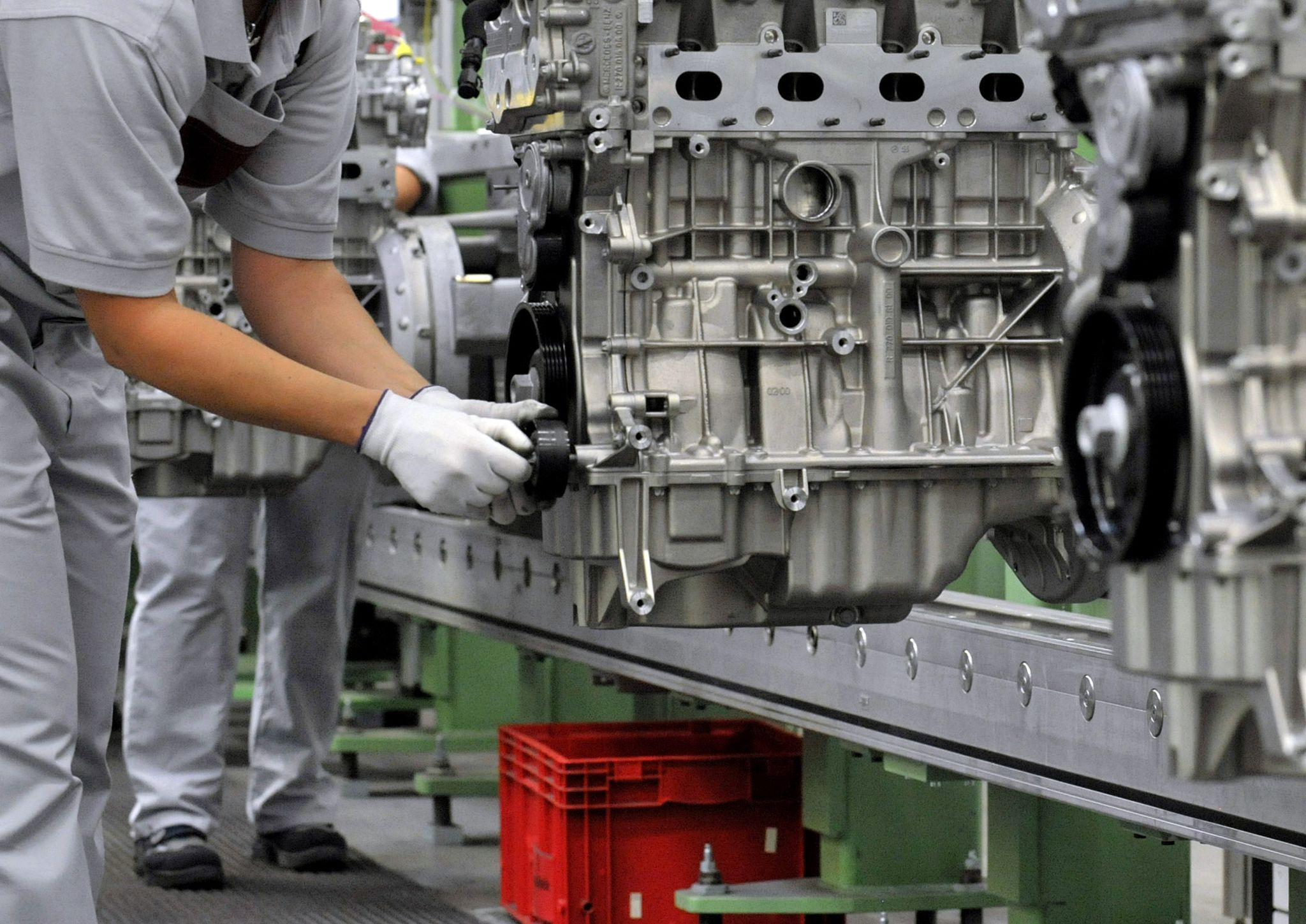 Deutsche Autozulieferer schätzen die eigene Lage zumeist deutlich besser ein als die der Brache. IArchivfoto)