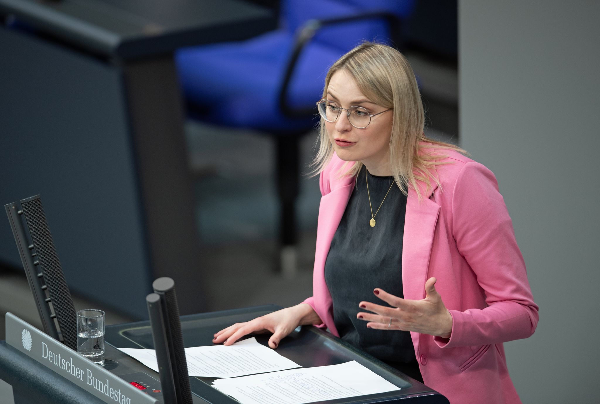 Natalie Pawlik (SPD) ist als Staatsministerin für Migration, Flüchtlinge, Integration und Antirassismus zuständig. (Archivfoto)