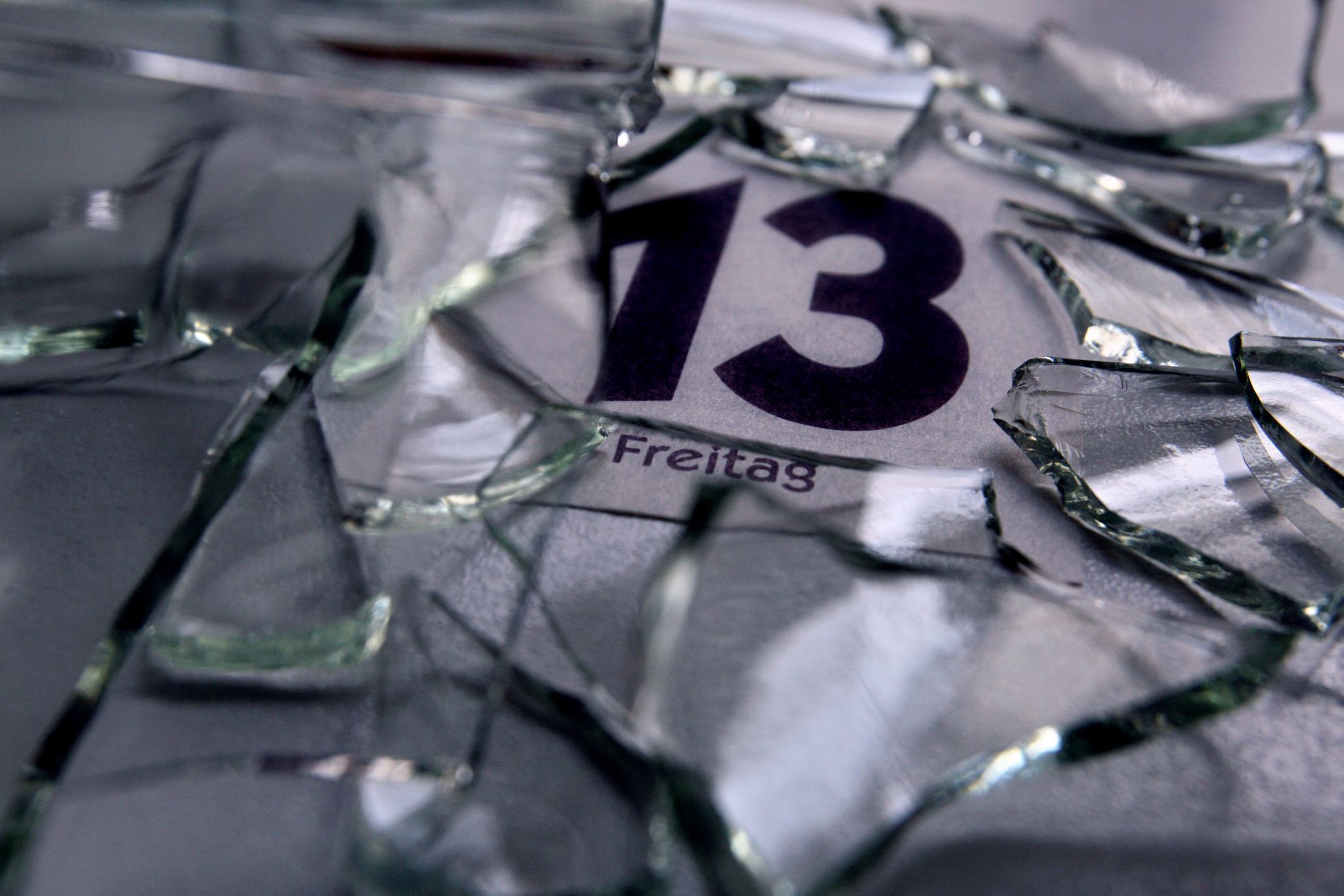 Freitag, der 13. gilt abergläubischen Menschen als Unglückstag.