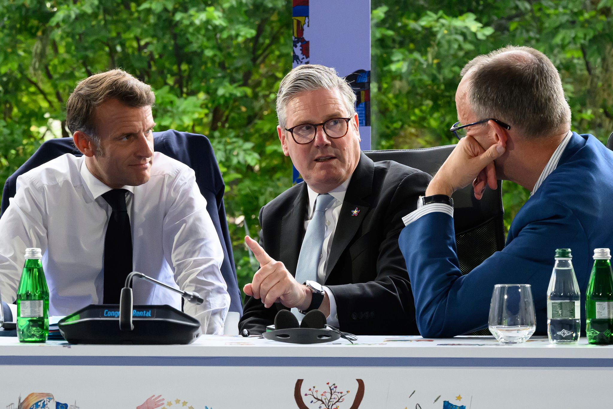 Merz, Macron und Starmer appellieren an Teheran. (Archivbild)