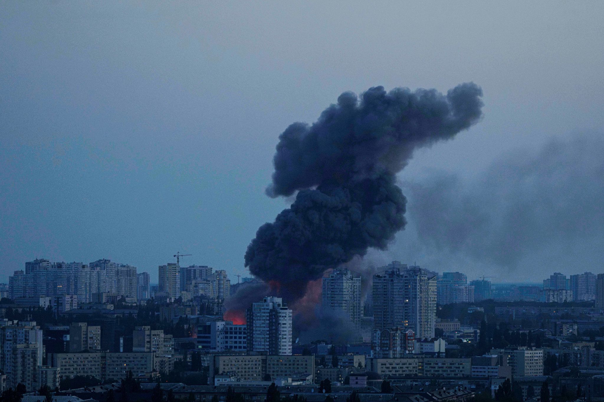 Russland überzieht die Ukraine erneut mit Luftangriffen.