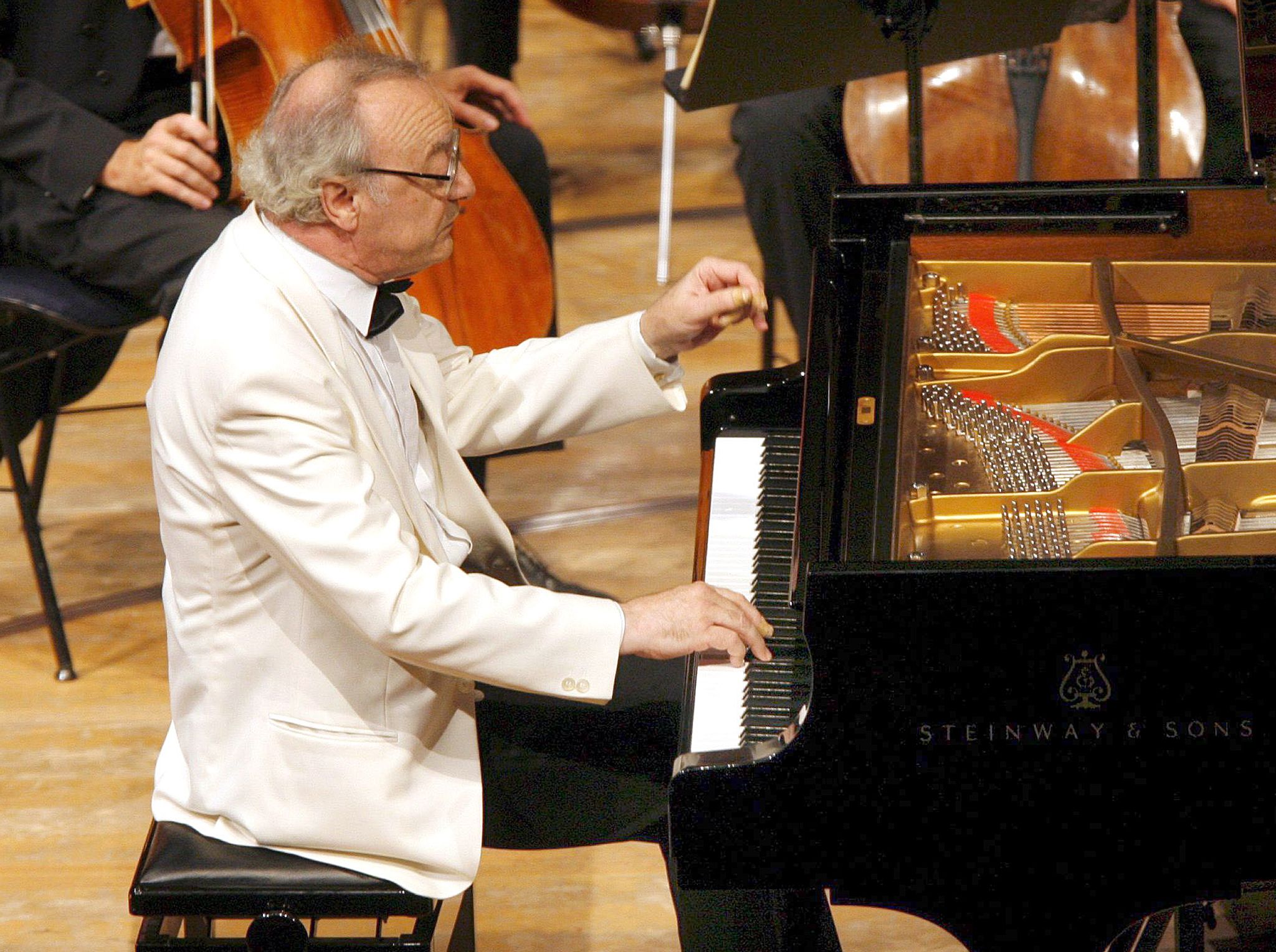 Der Pianist Alfred Brendel 2006 in Luzern.