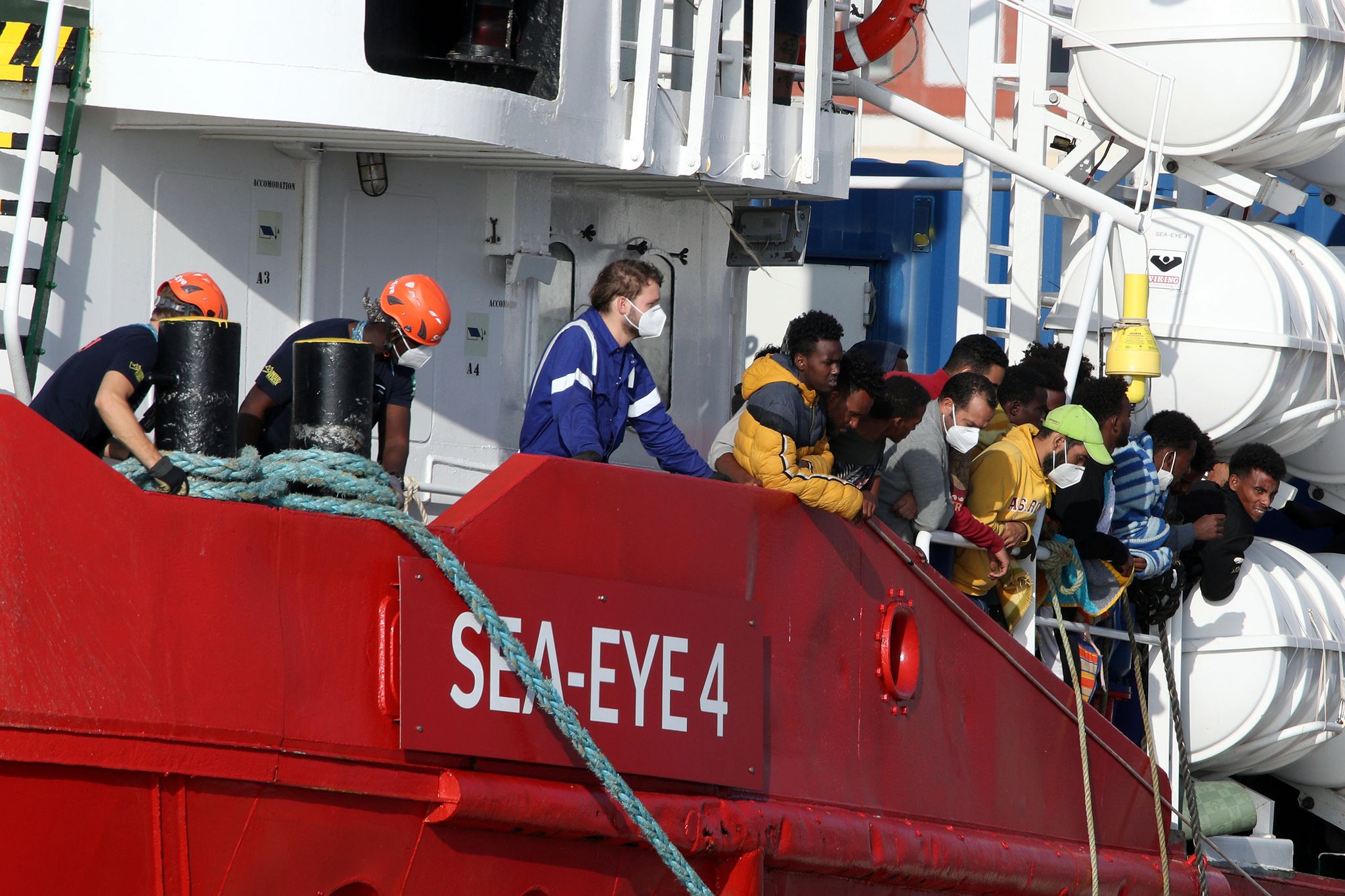 Die Seenotretter fürchten, dass sie künftig weniger Menschen helfen können. (Archivbild)