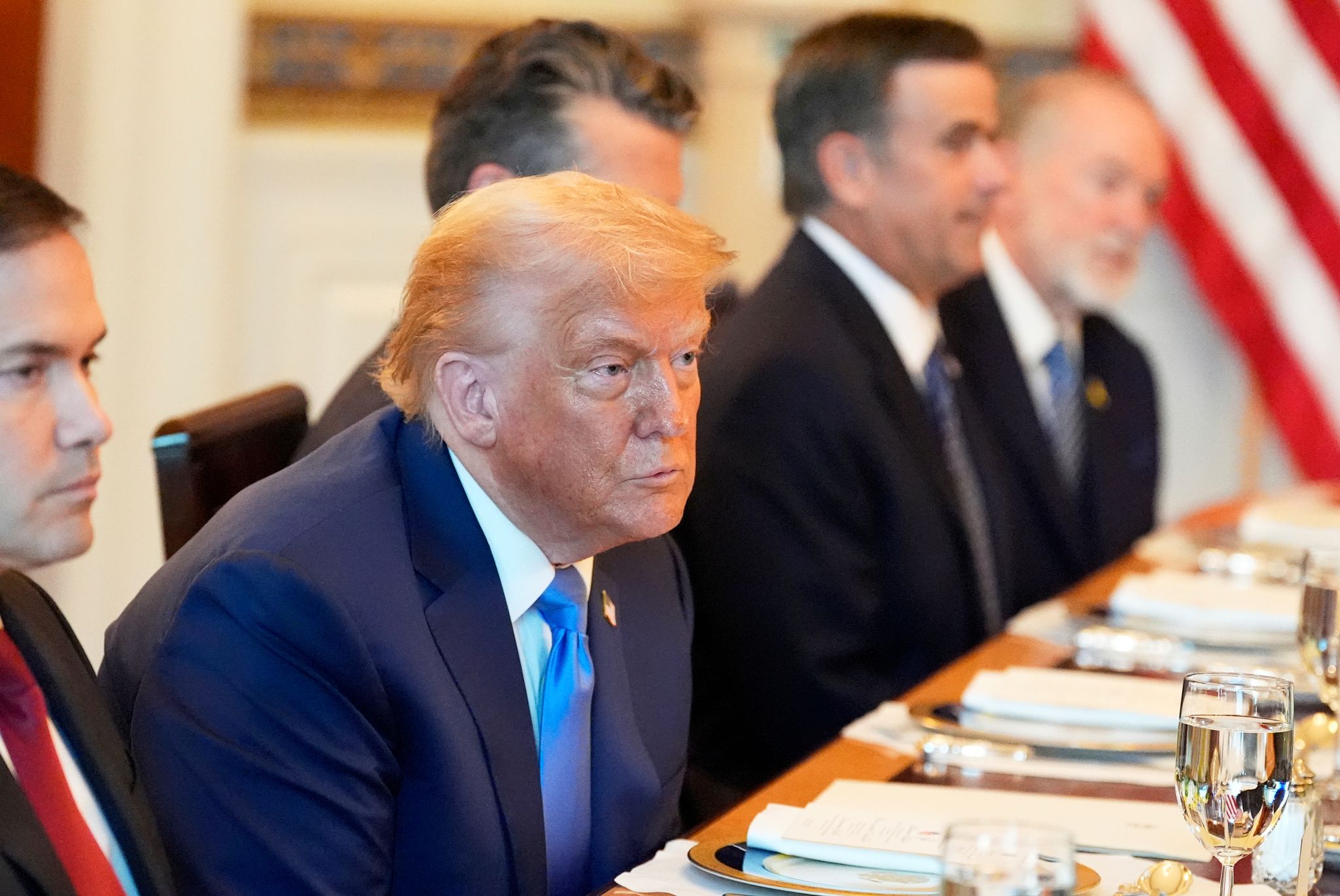US-Präsident Trump ist zuversichtlich, dass es zu einer Waffenruhe in Gaza kommt.