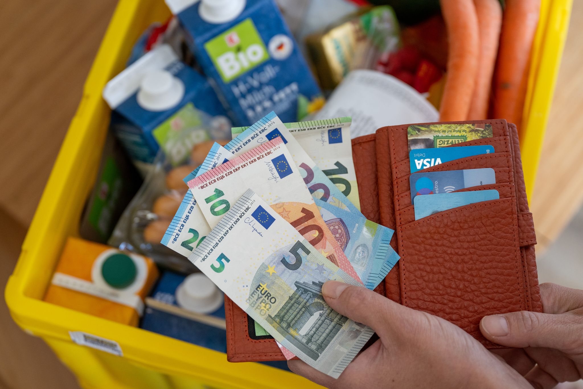 Die Inflation entscheidet über die Kaufkraft der Konsumenten.