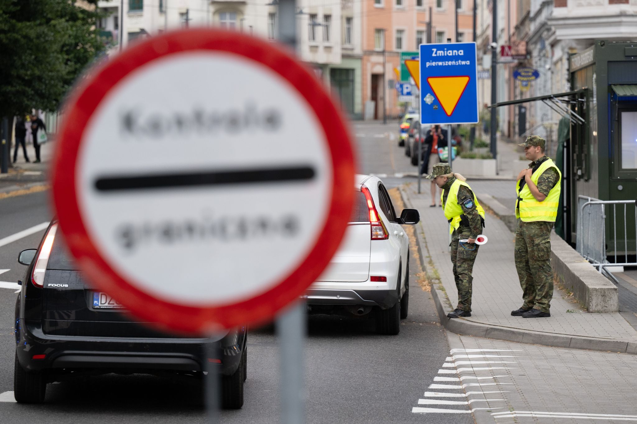 Auf polnischer Seite wird laut Innenministerium flächendeckend kontrolliert.
