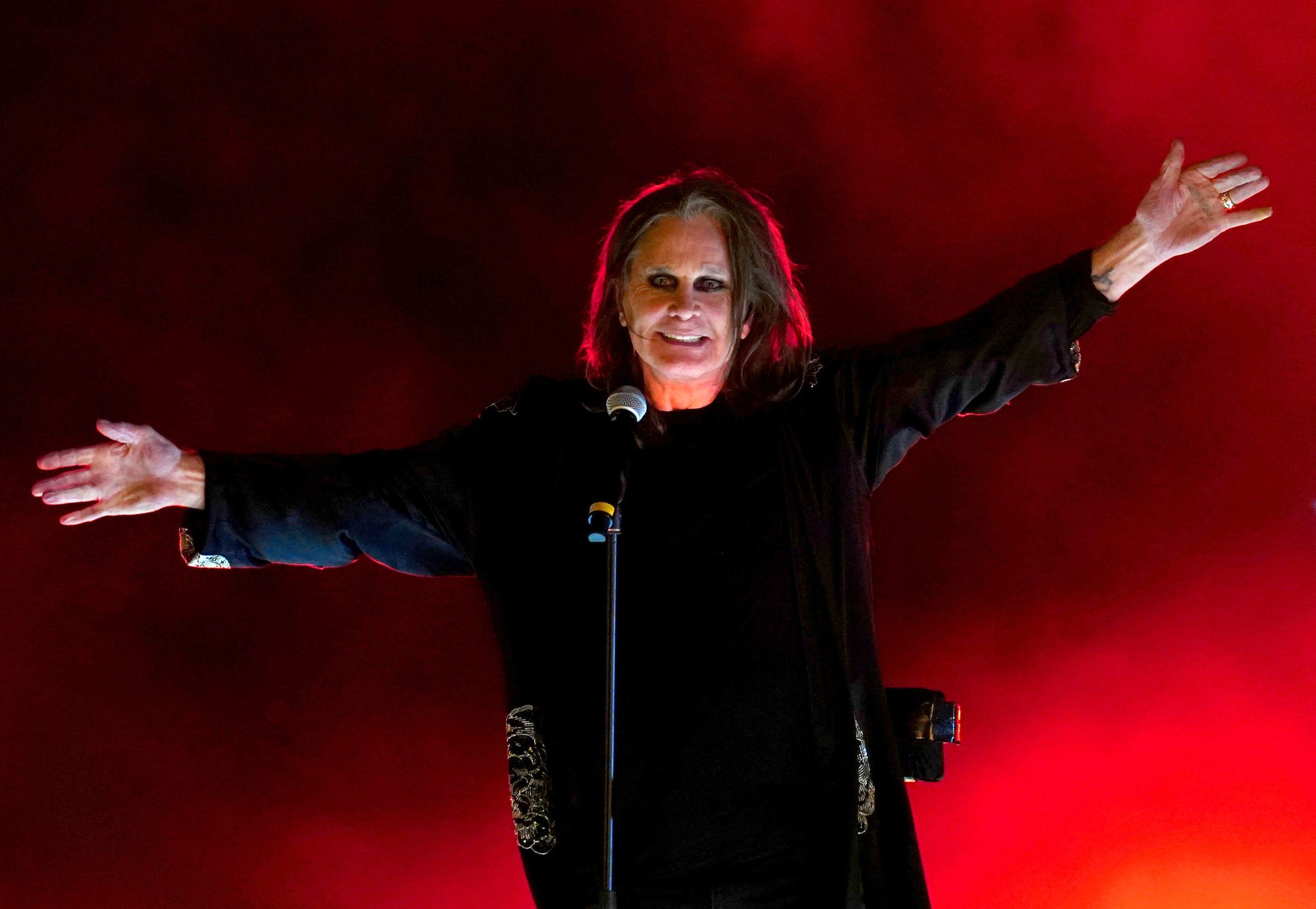 Osbourne, der die Nervenkrankheit Parkinson und weitere gesundheitliche Probleme hat, hatte den Auftritt als sein letztes Konzert angekündigt. (Archivbild)