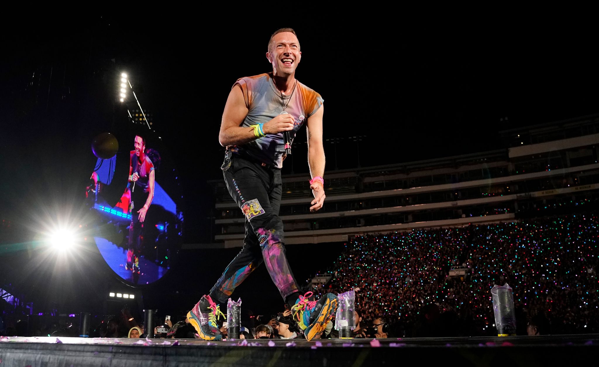 «Entweder haben sie eine Affäre, oder sie sind einfach sehr schüchtern», kommentierte Frontmann Chris Martin. (Archivbild)