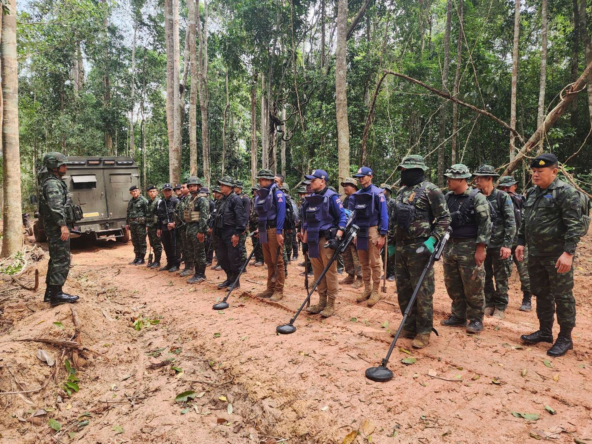 Thailand hatte erst kürzlich Landminen in der umstrittenen Grenzregion entdeckt. (Archivfoto)