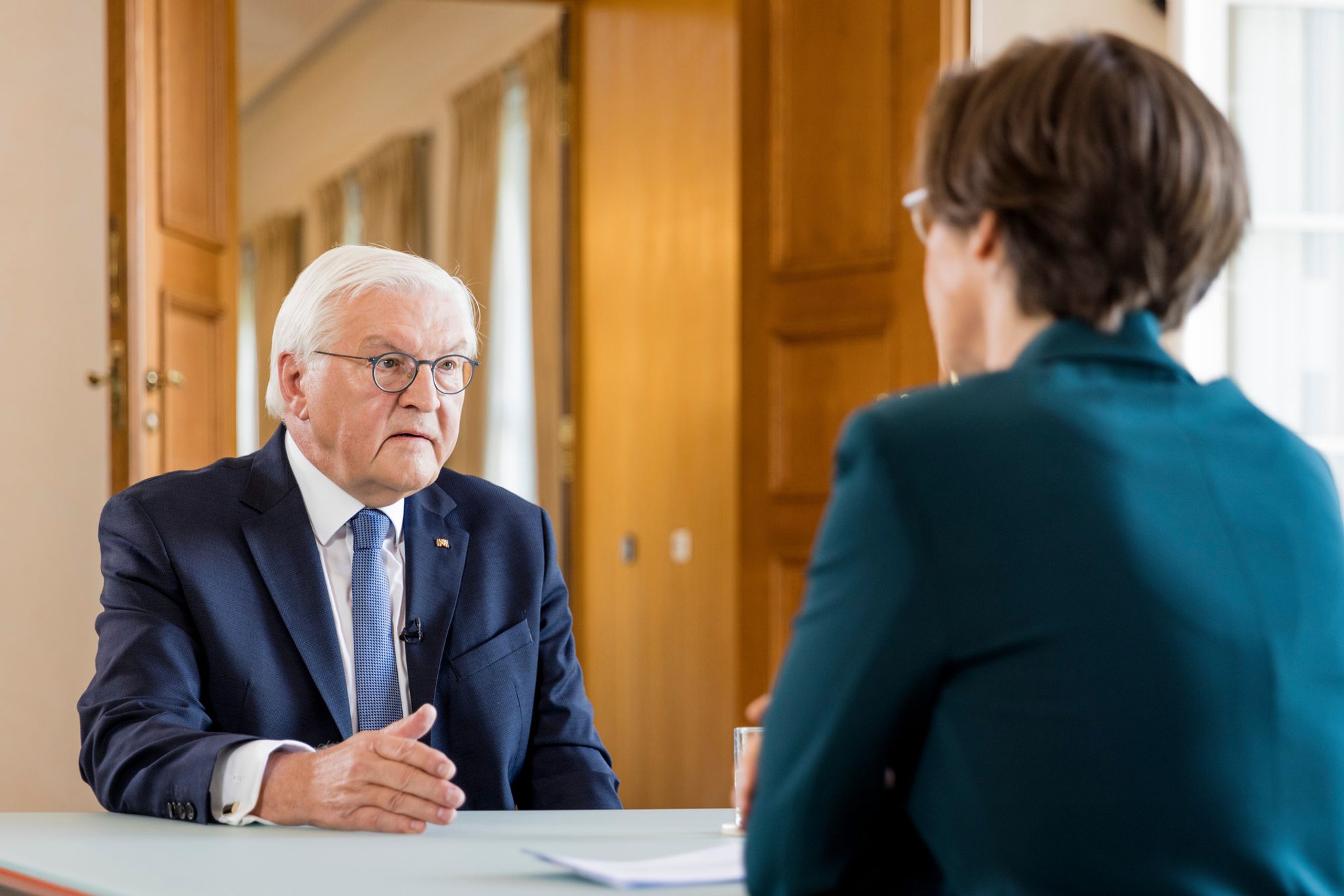 Bundespräsident Frank-Walter Steinmeier macht sich für eine Wehrpflicht in Deutschland stark.