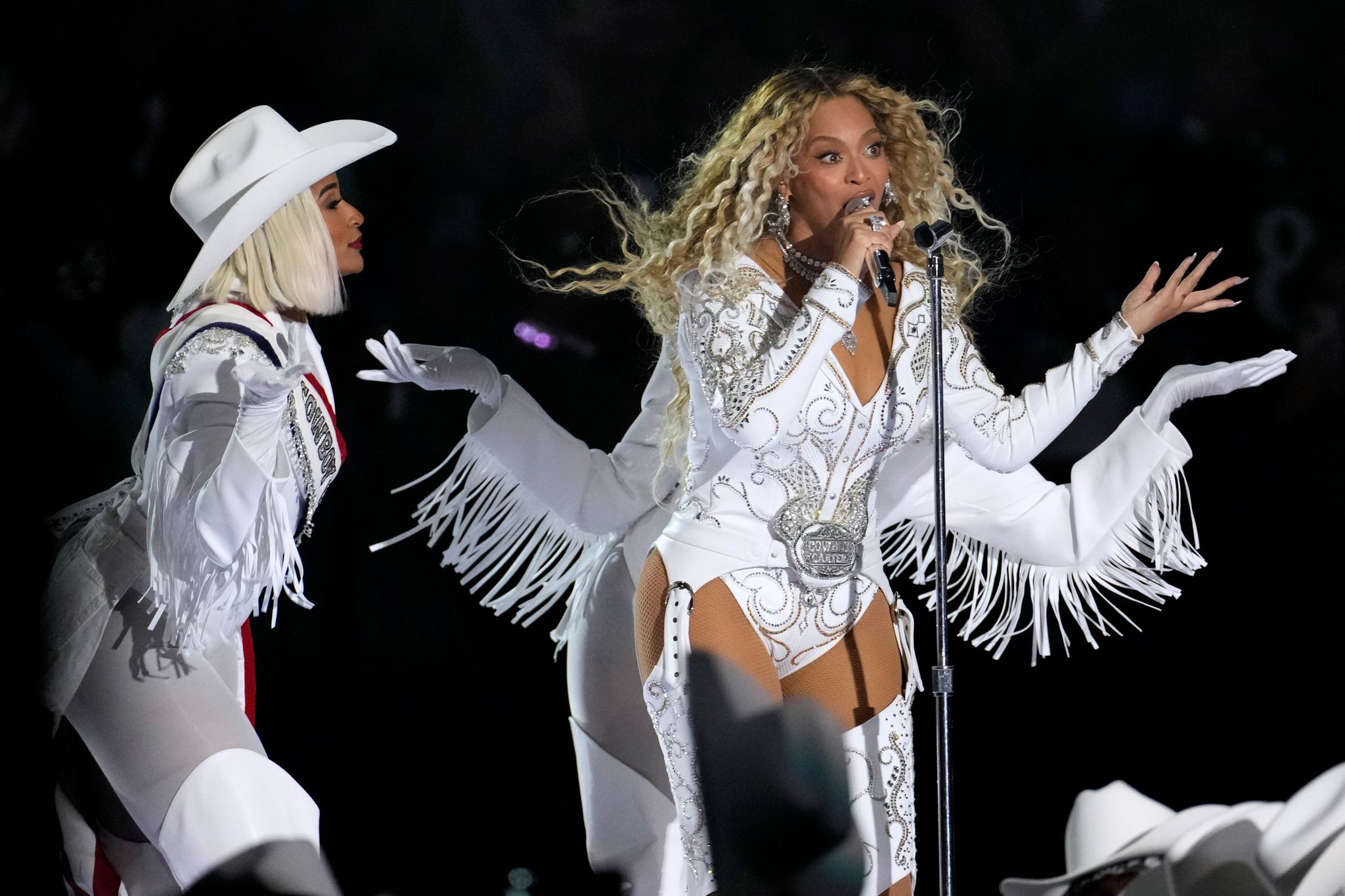 Beyoncé ist zurzeit mit ihrem Erfolgsalbum «Cowboy Carter» auf Tour. (Archivbild)