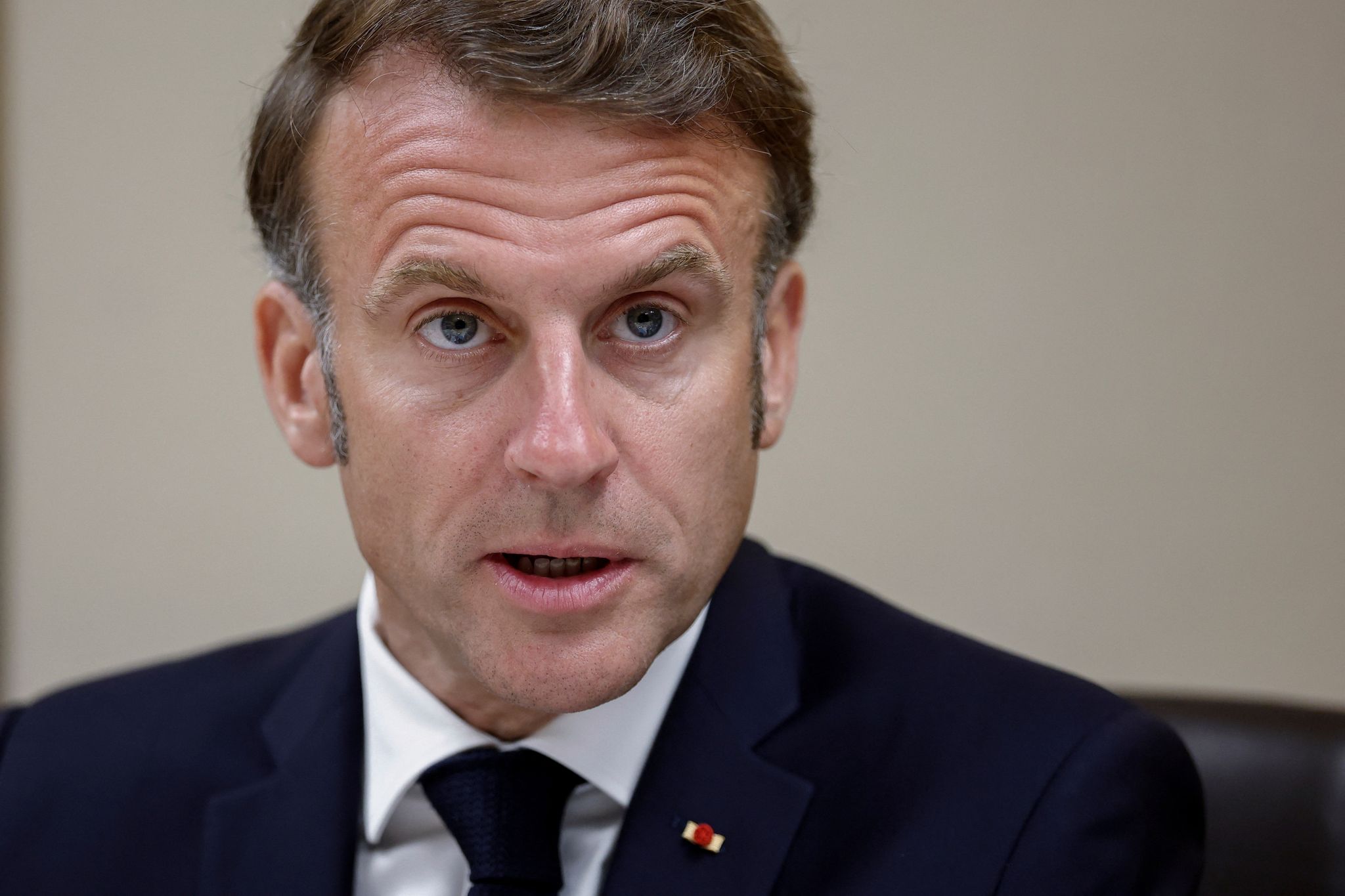 Schon länger hat der französische Präsident Emmanuel Macron sich zu einer Anerkennung von Palästina als Staat bereit gezeigt. (Archivbild)