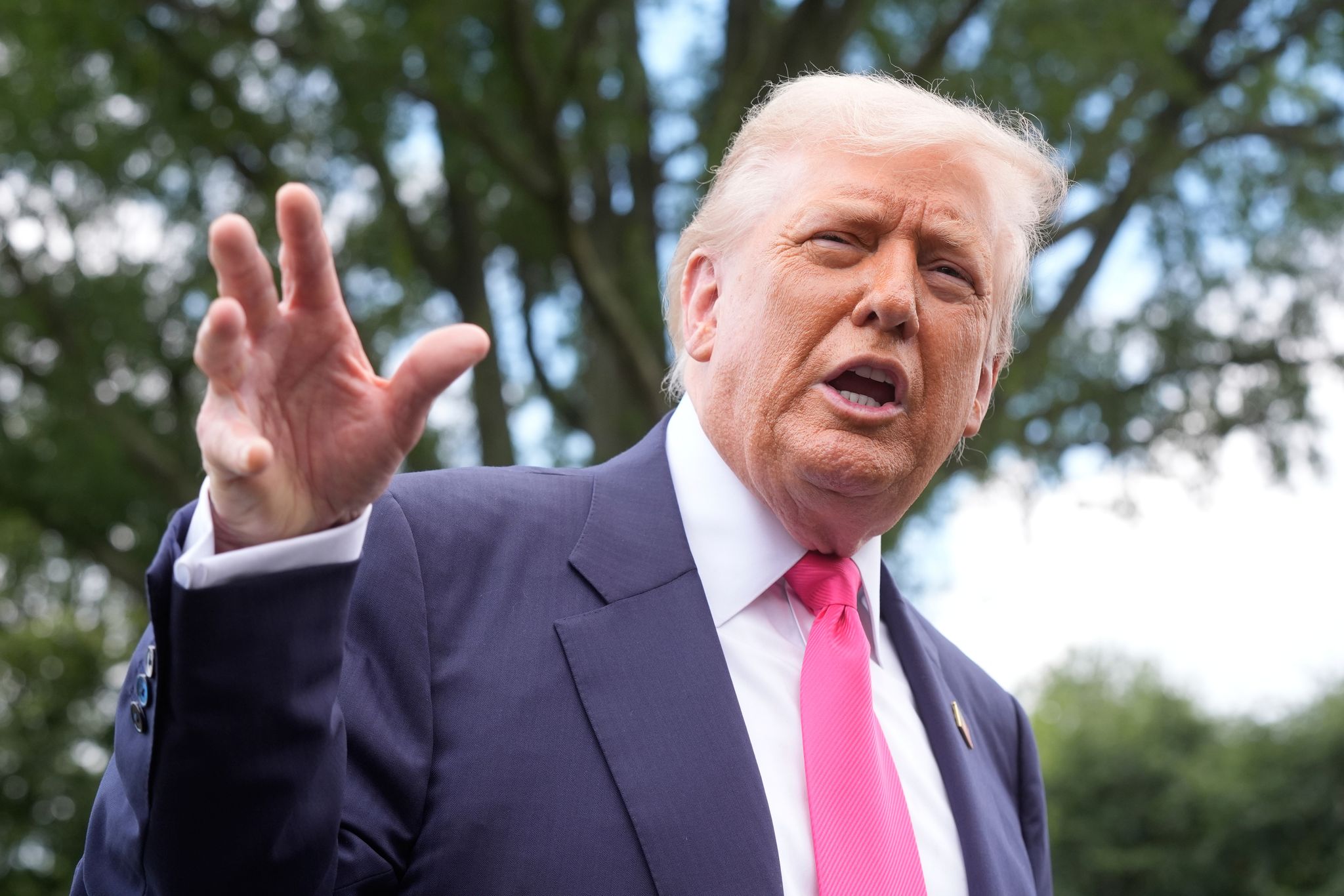 Die USA haben laut Trump nicht vor, der Ukraine Langstreckenraketen zu liefern.