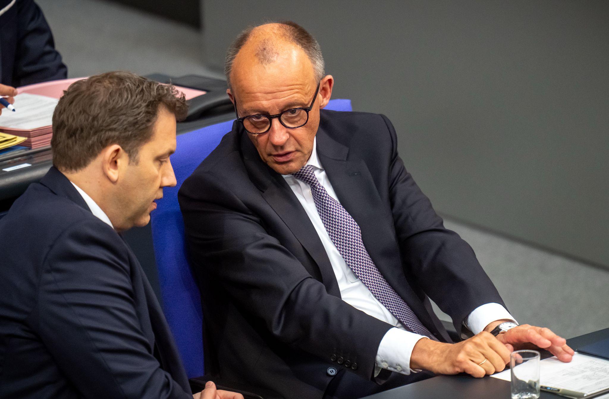 Für diese beiden wird der Koalitionsausschuss besonders wichtig: Lars Klingbeil und Friedrich Merz.