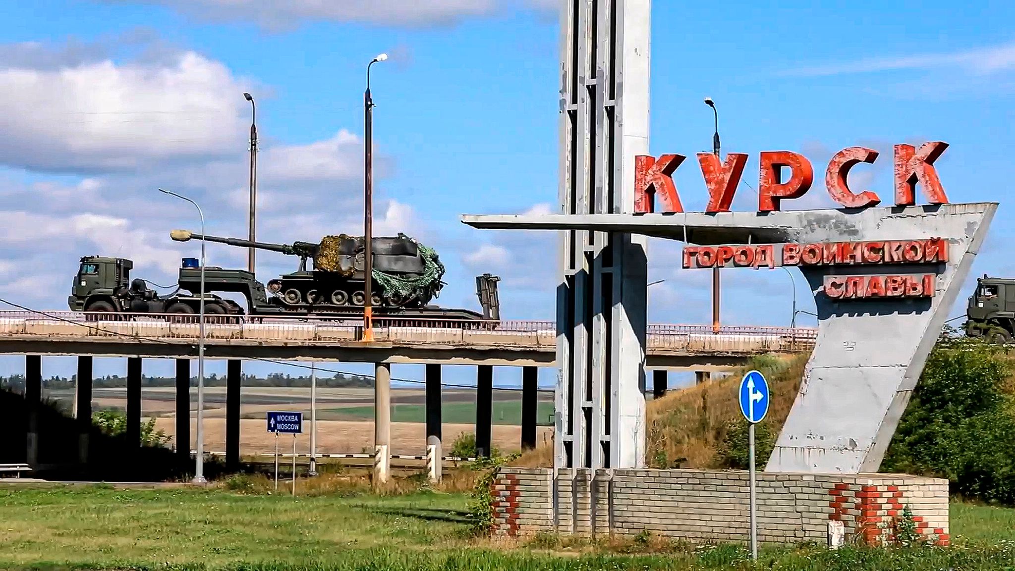 Russland nutzt die Region Kursk an der Grenze zur Ukraine als Aufmarschgebiet für den Krieg gegen das Nachbarland. (Archivbild)