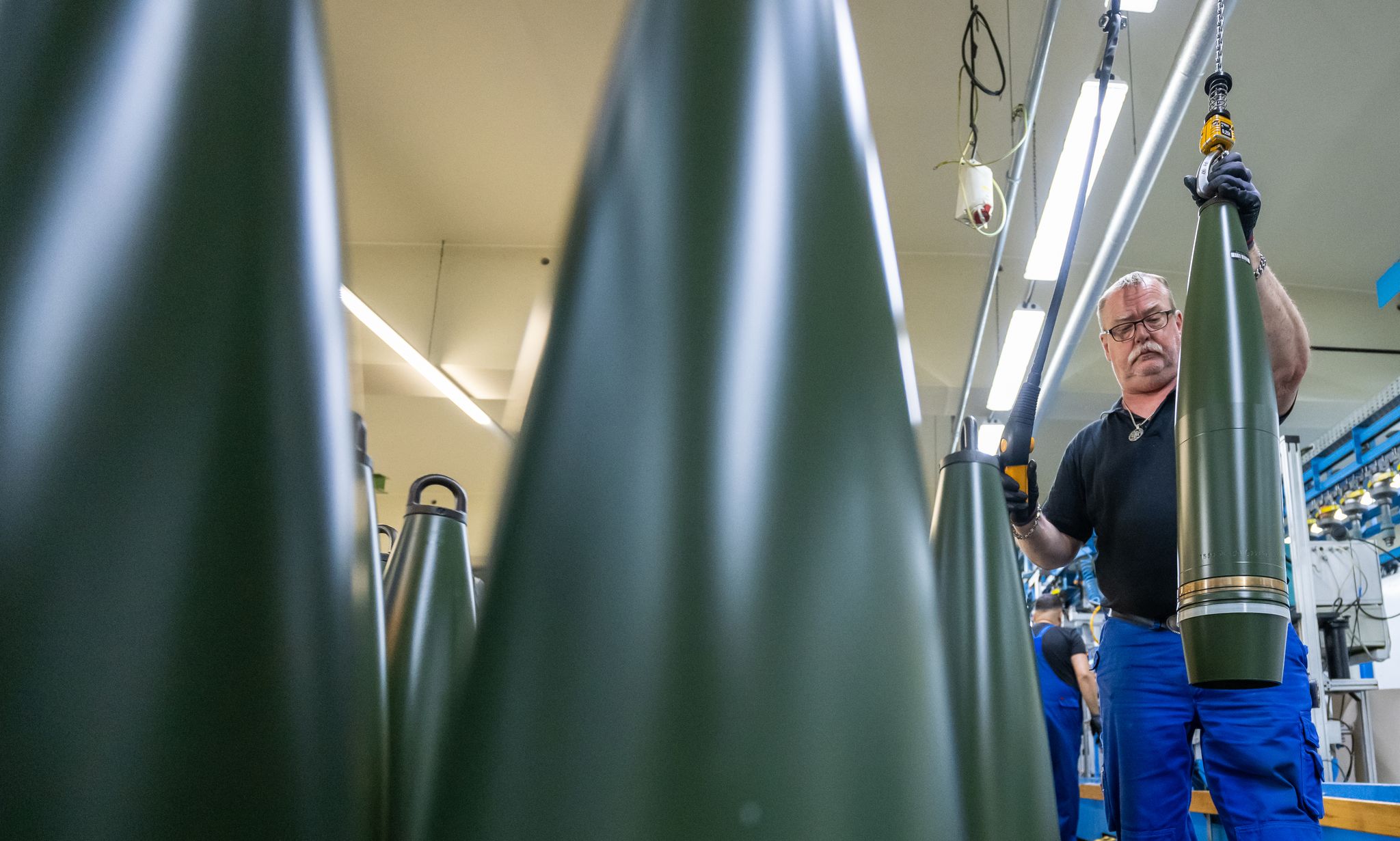 In dem neuen Munitionswerk sollen 350 Arbeitsplätze entstehen. (Archivbild)