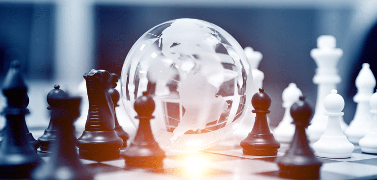 Foto: baona/iStock Schach Geopolitik Welt