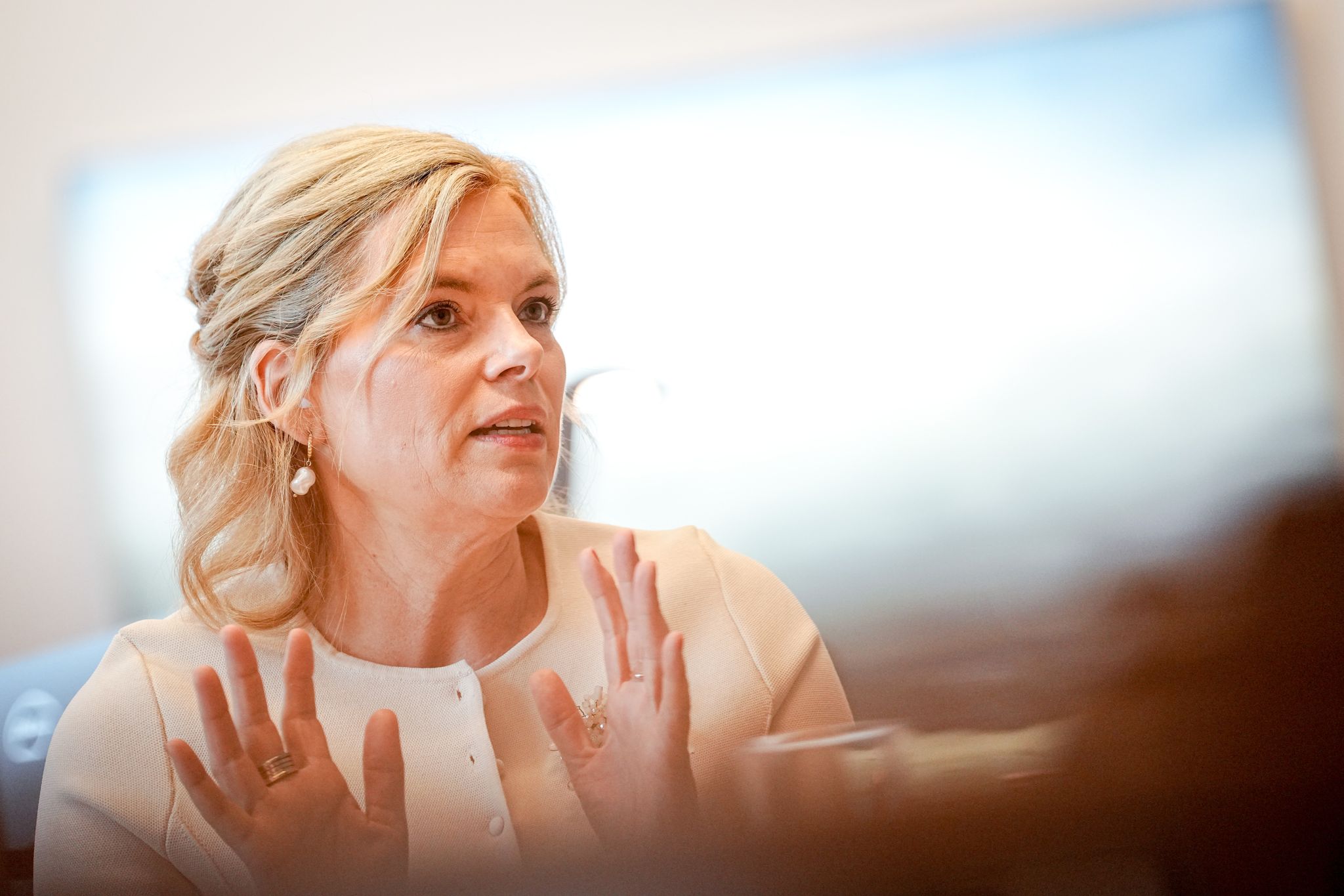 Bundestagspräsidentin Julia Klöckner kritisiert eine Entwertung der Erststimme.