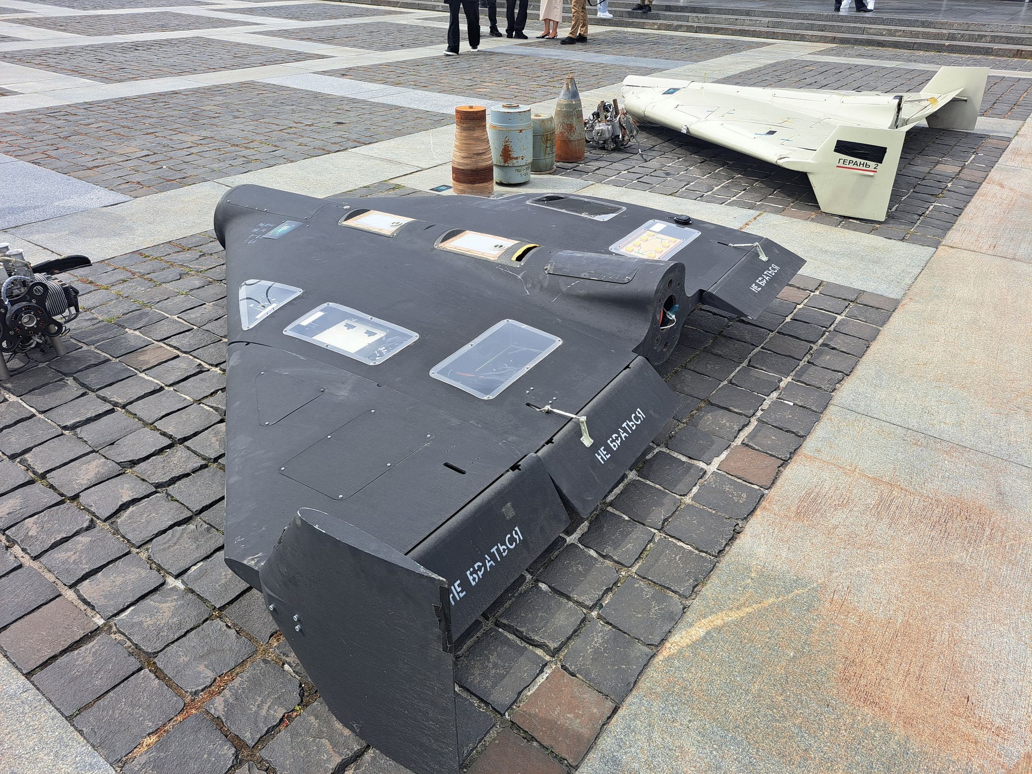 Russland hat erneut einen größeren Luftangriff mit Drohnen iranischer Bauart auf die Ukraine gestartet. (Archivbild)